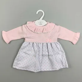 Baby Girls Knitted Dress - Pink