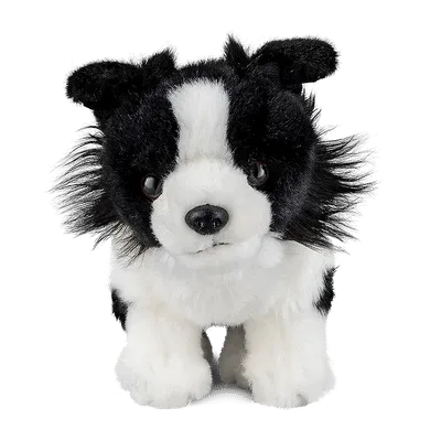 Border Collie Puppy 20cm Plush Toy Dog