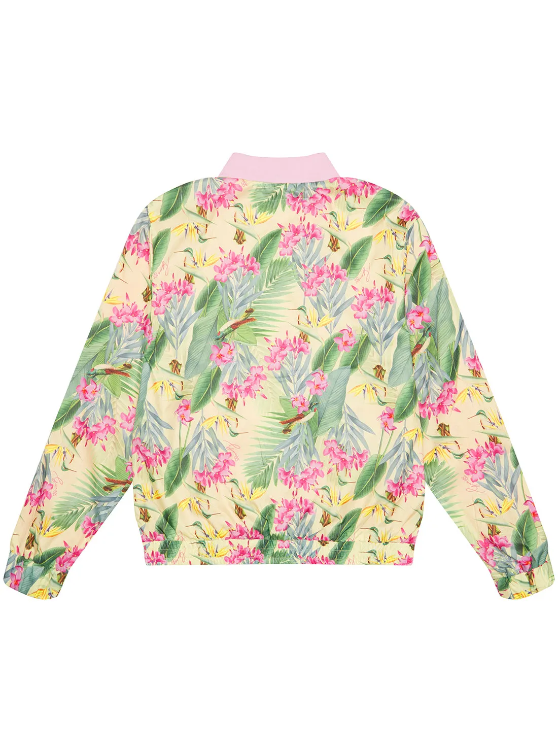 Botanical Print Windbreaker Jacket (7-16)