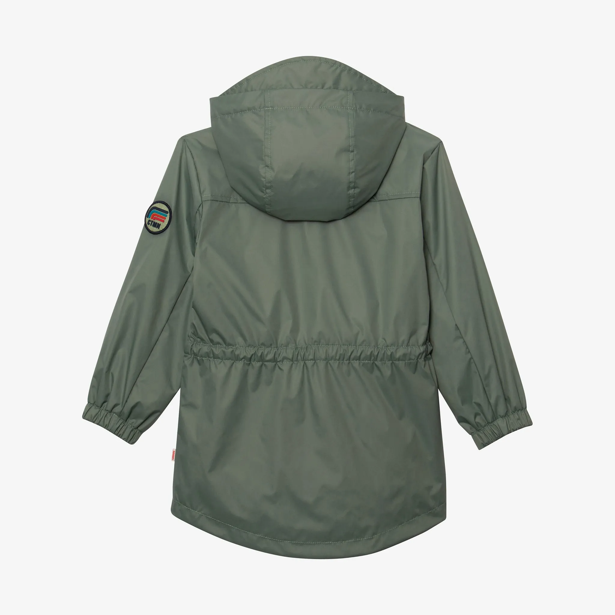 Boy's green windbreaker