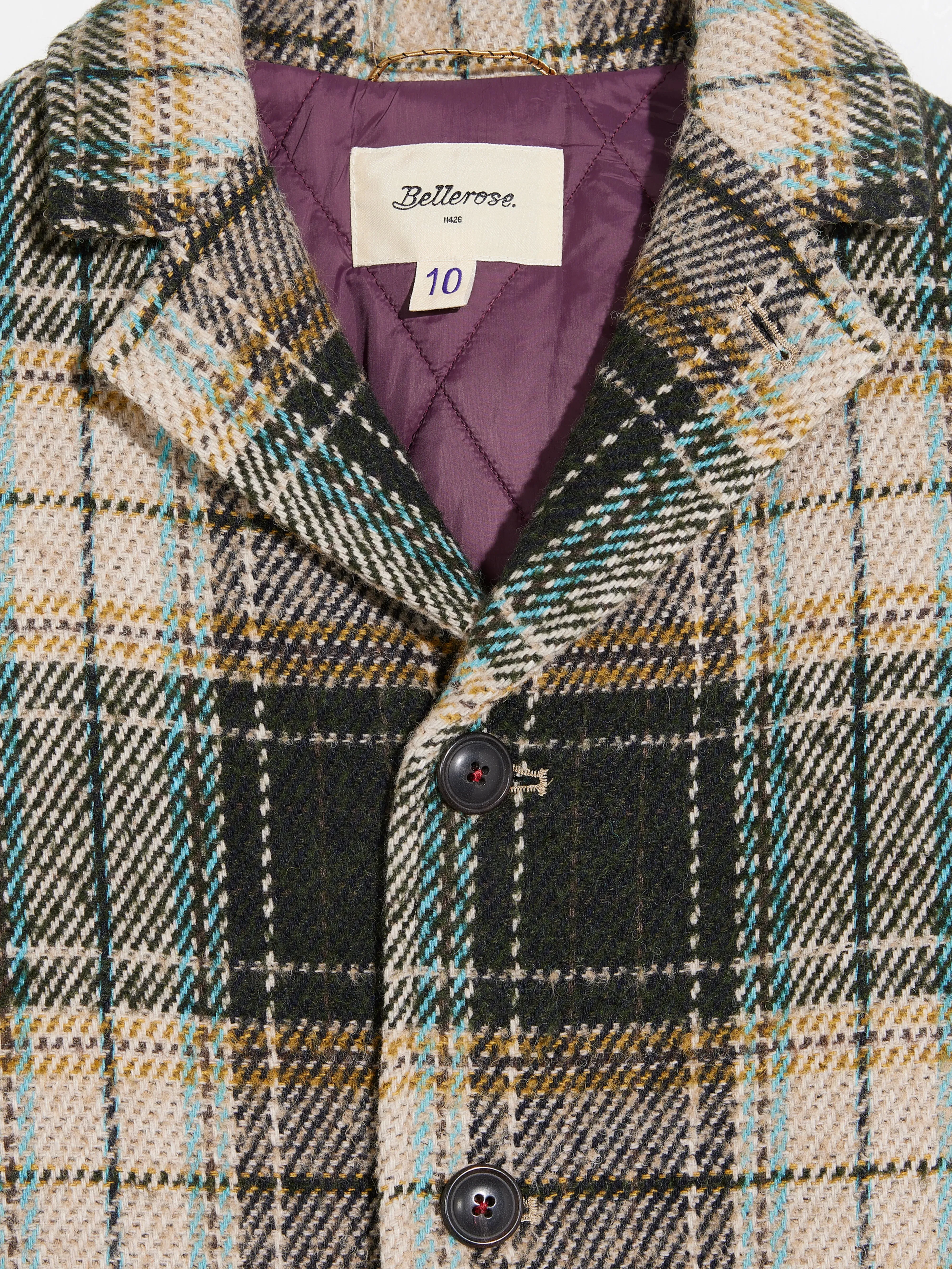 Charles Coat (232 / B / CHECK A)