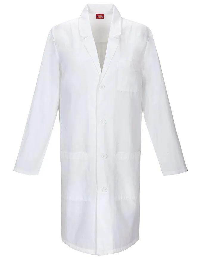 Clearance Dickies EDS Professional Whites Unisex Antimicrobial with Fluid Barrier 40 Inches Lab Coat