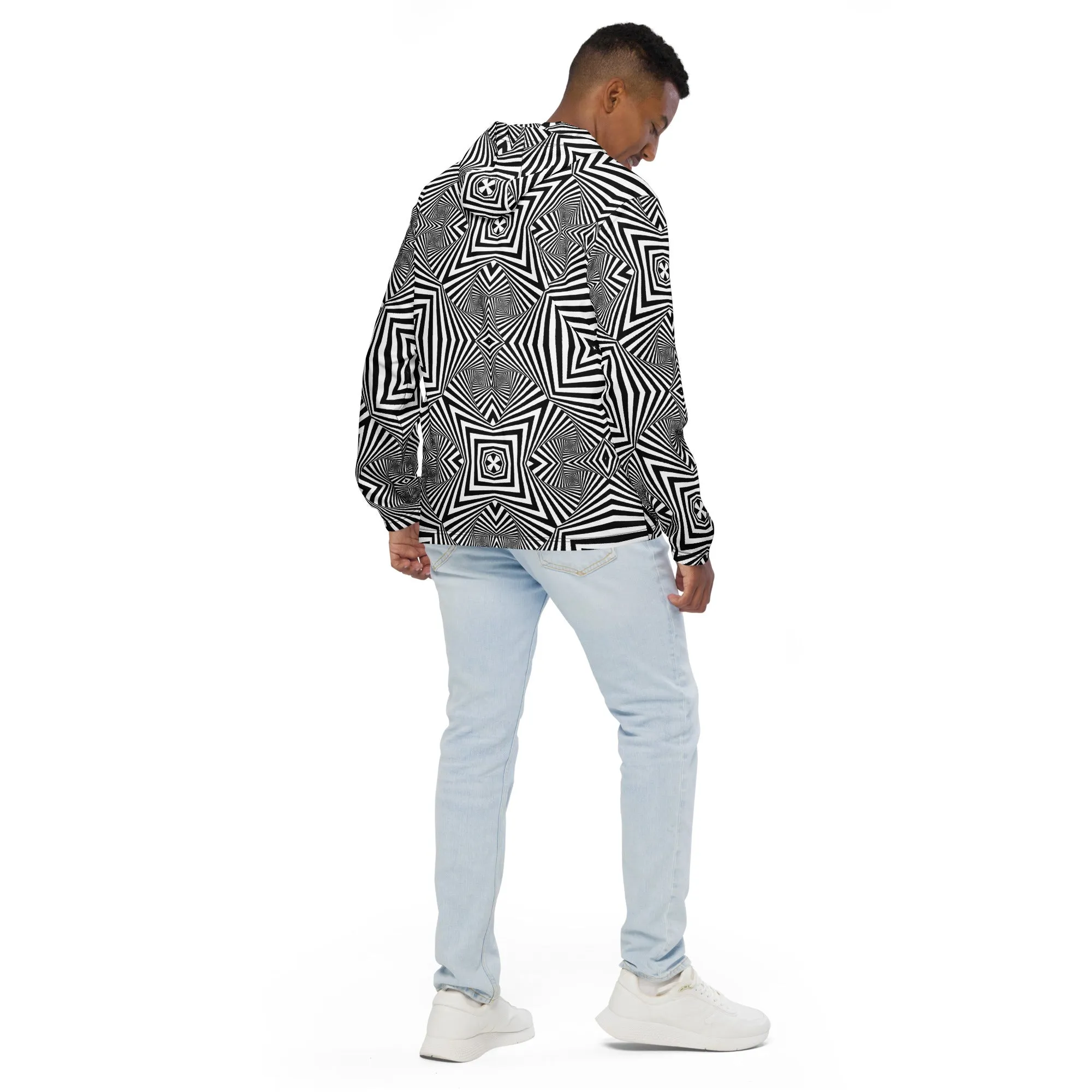 CLOSED EYE VISUALS Men’s windbreaker | Hubert S