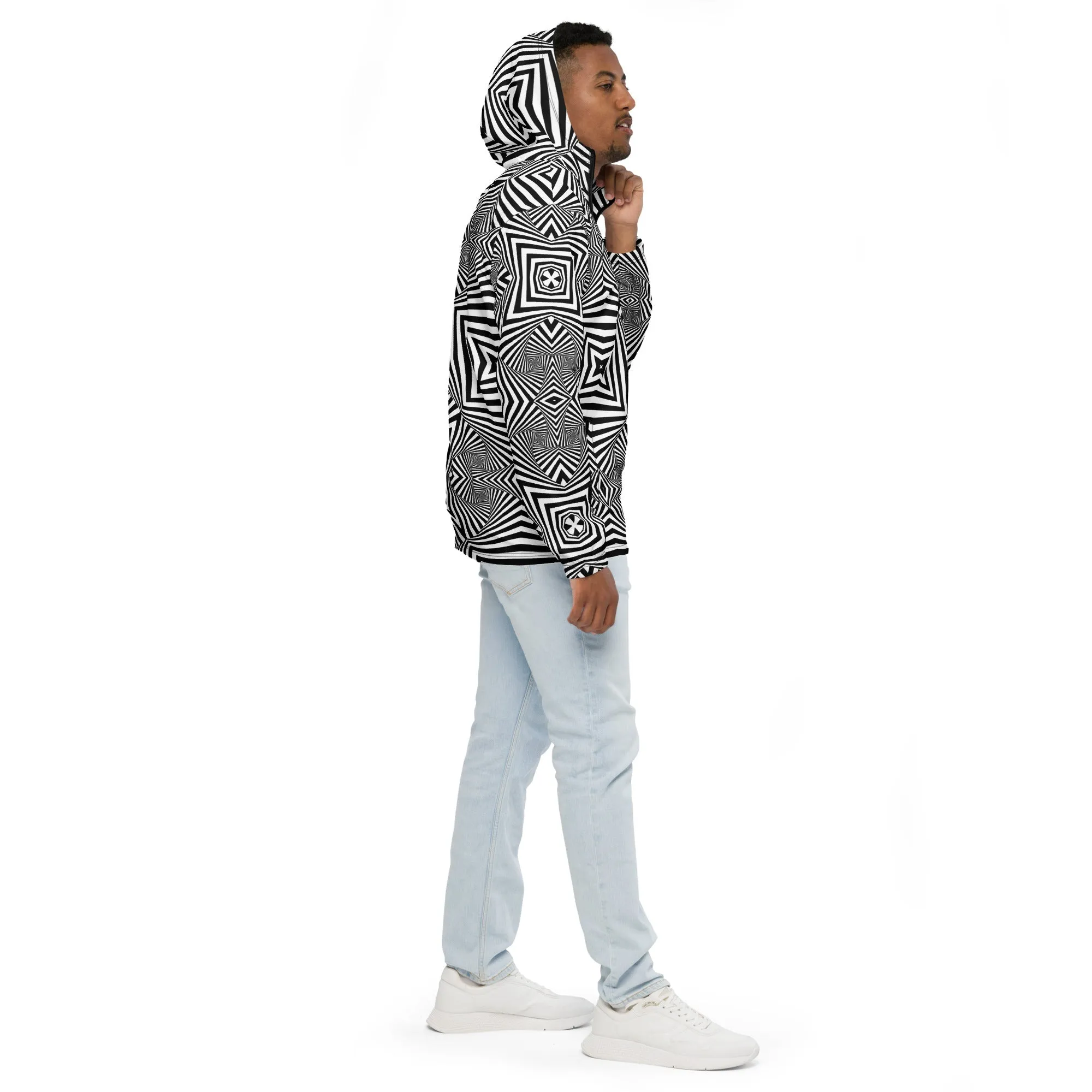 CLOSED EYE VISUALS Men’s windbreaker | Hubert S