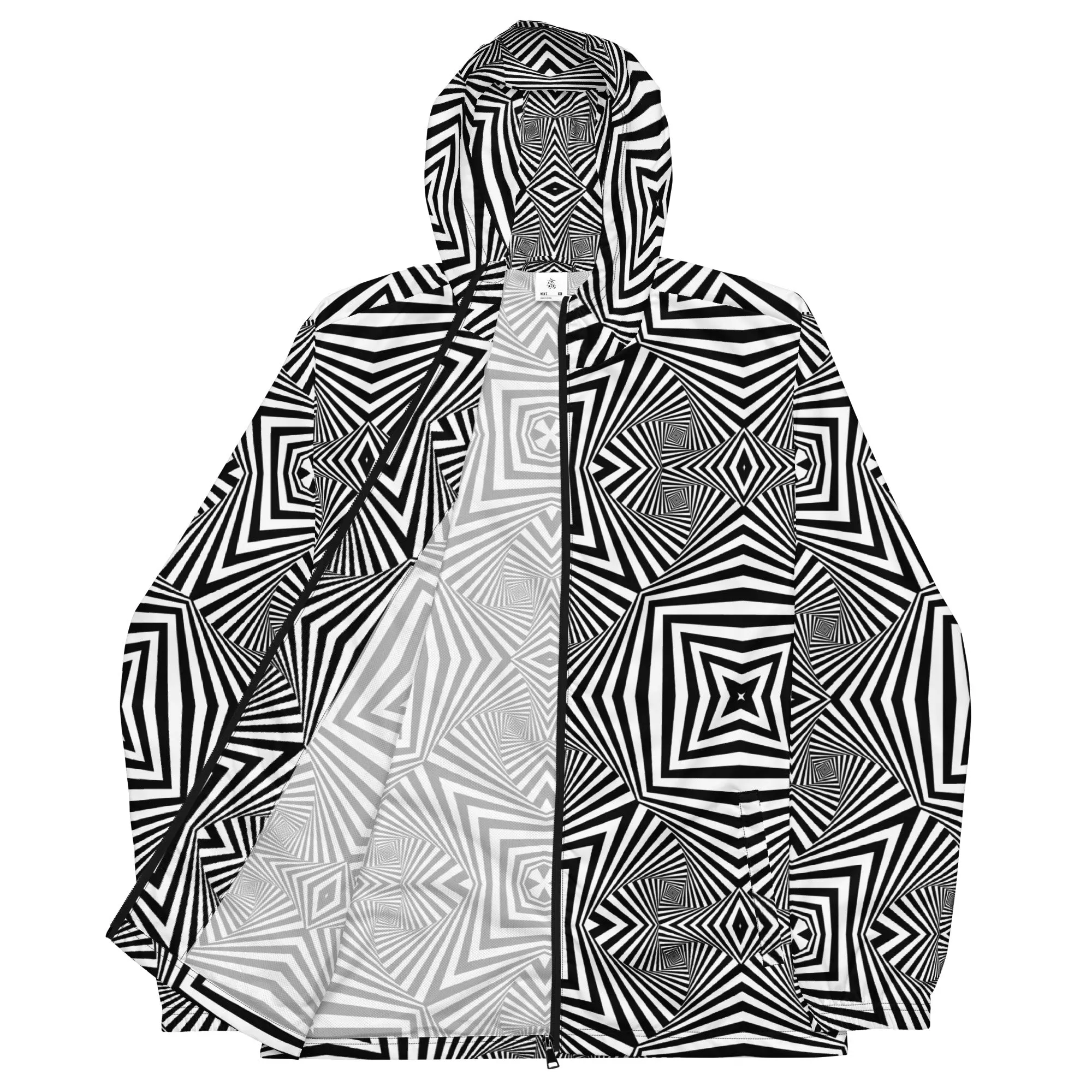 CLOSED EYE VISUALS Men’s windbreaker | Hubert S