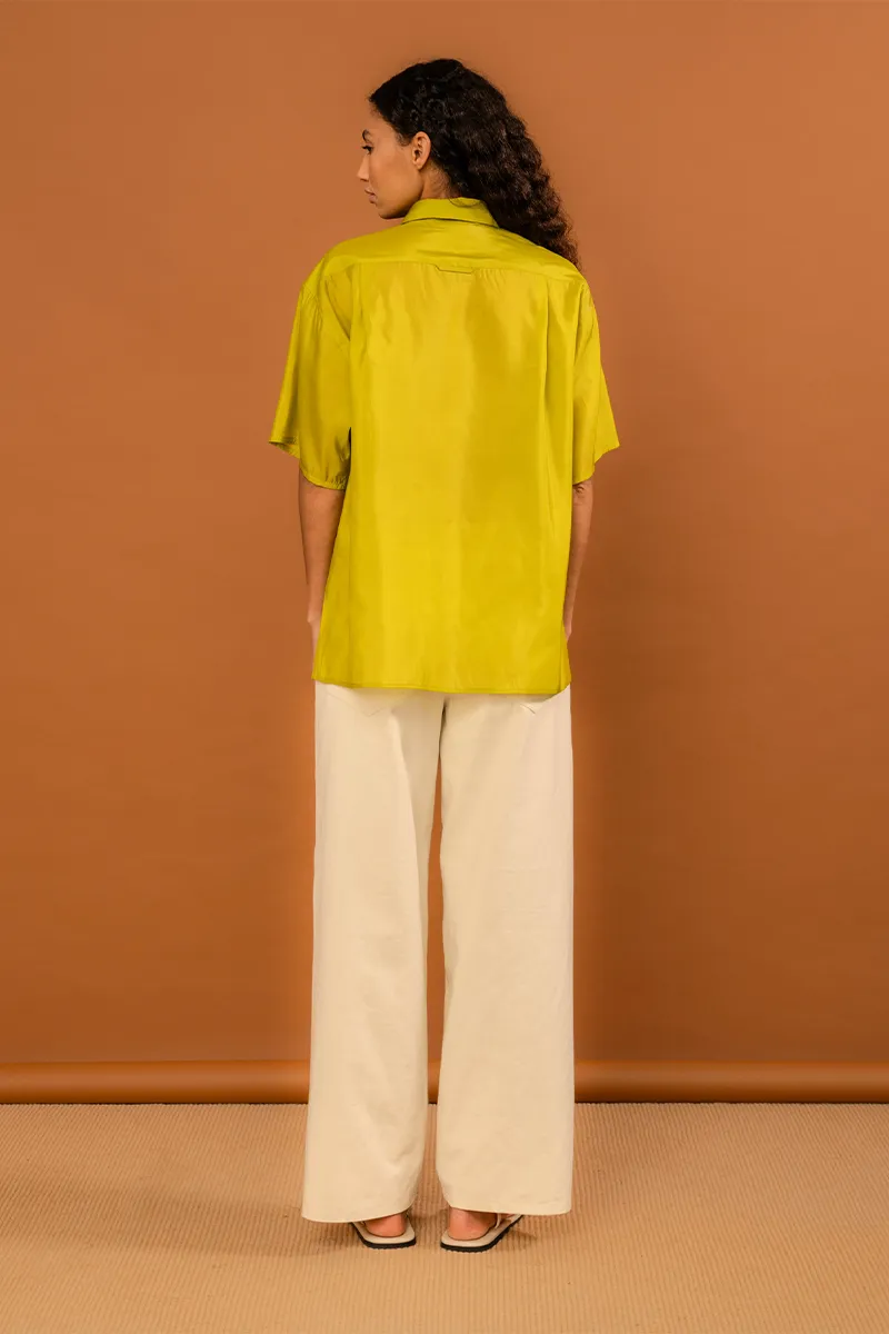 Coastal Shirt - Chartreuse