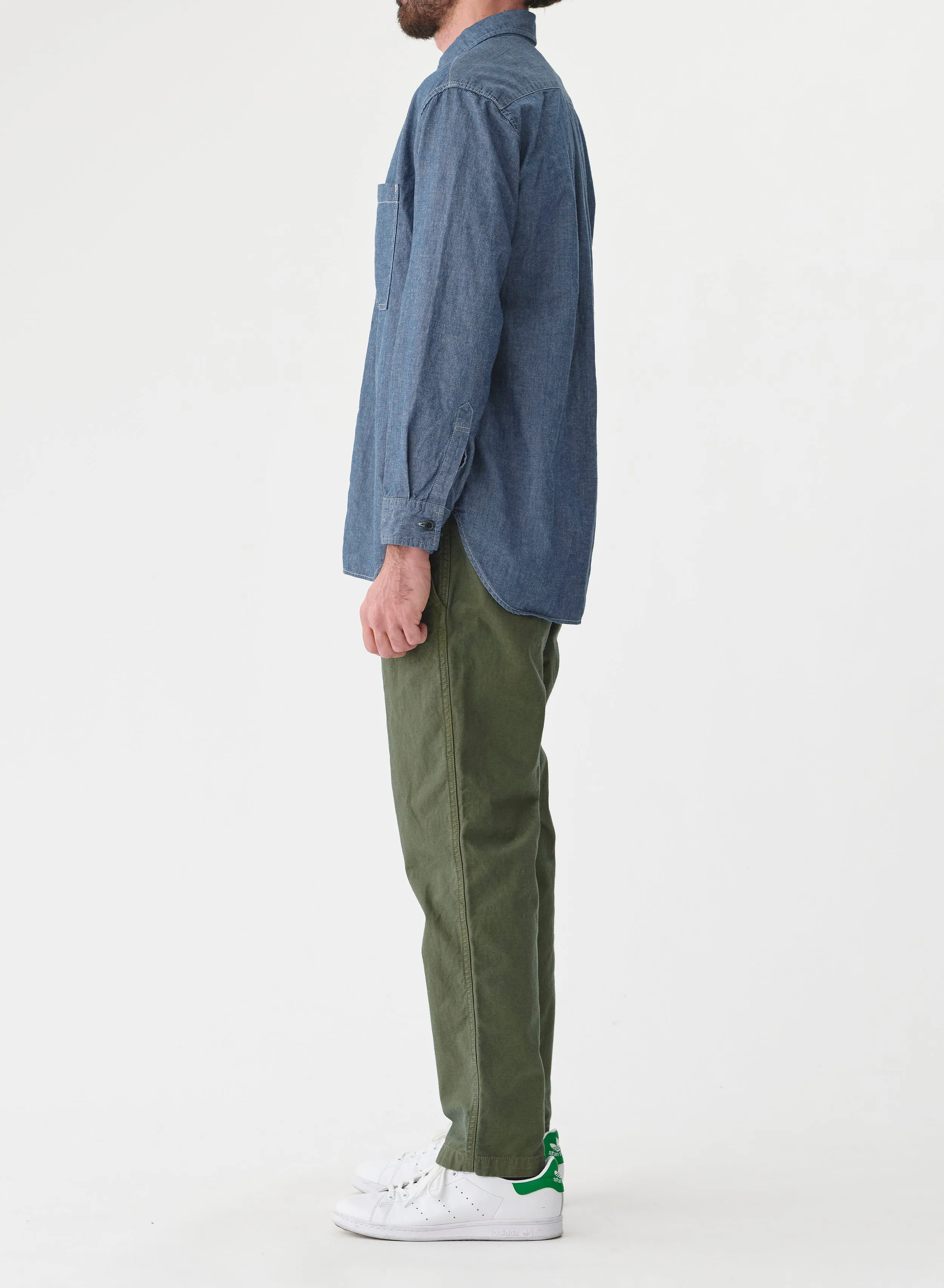 CO/LI Dungaree Work Shirt | Indigo