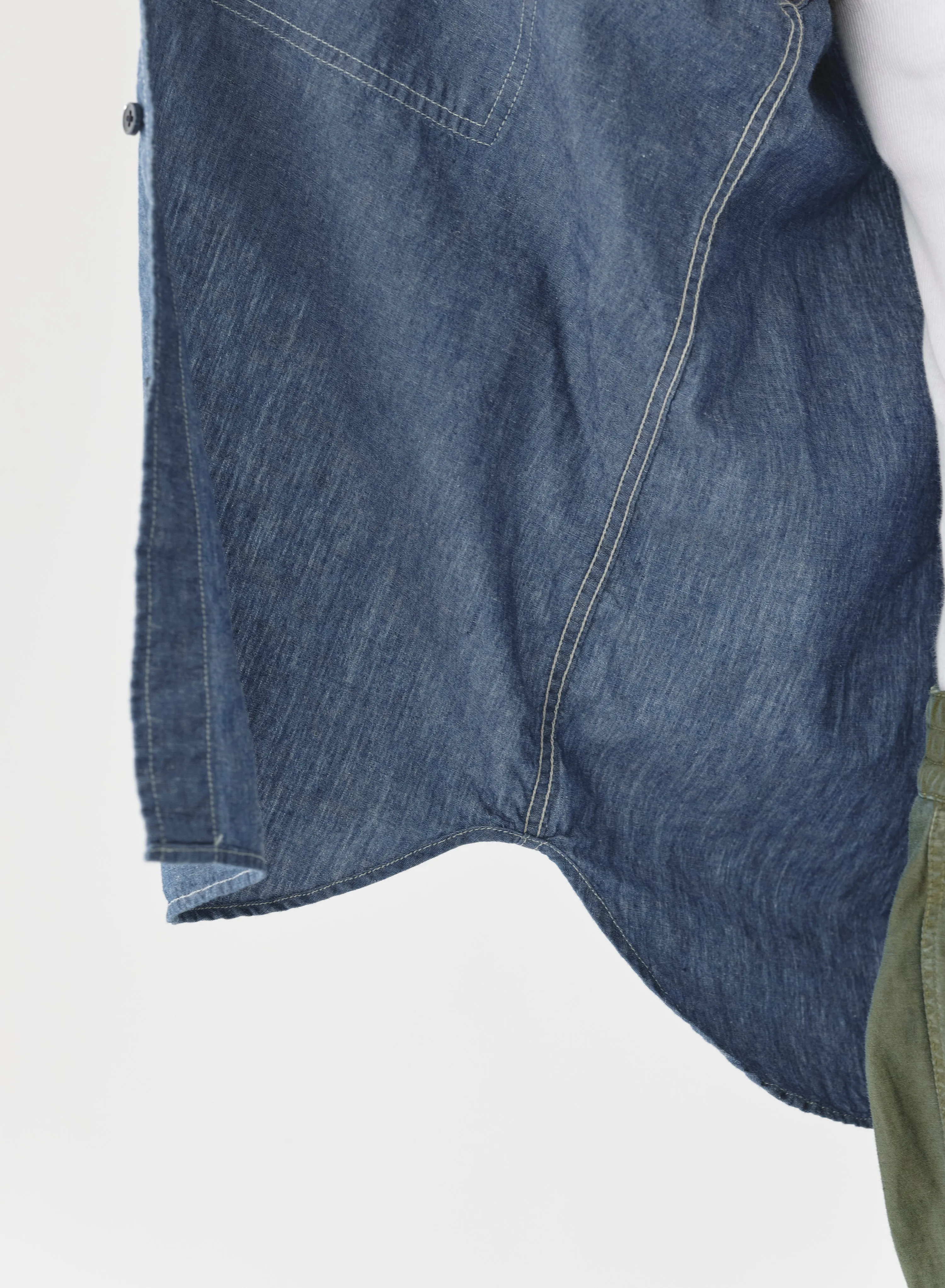 CO/LI Dungaree Work Shirt | Indigo