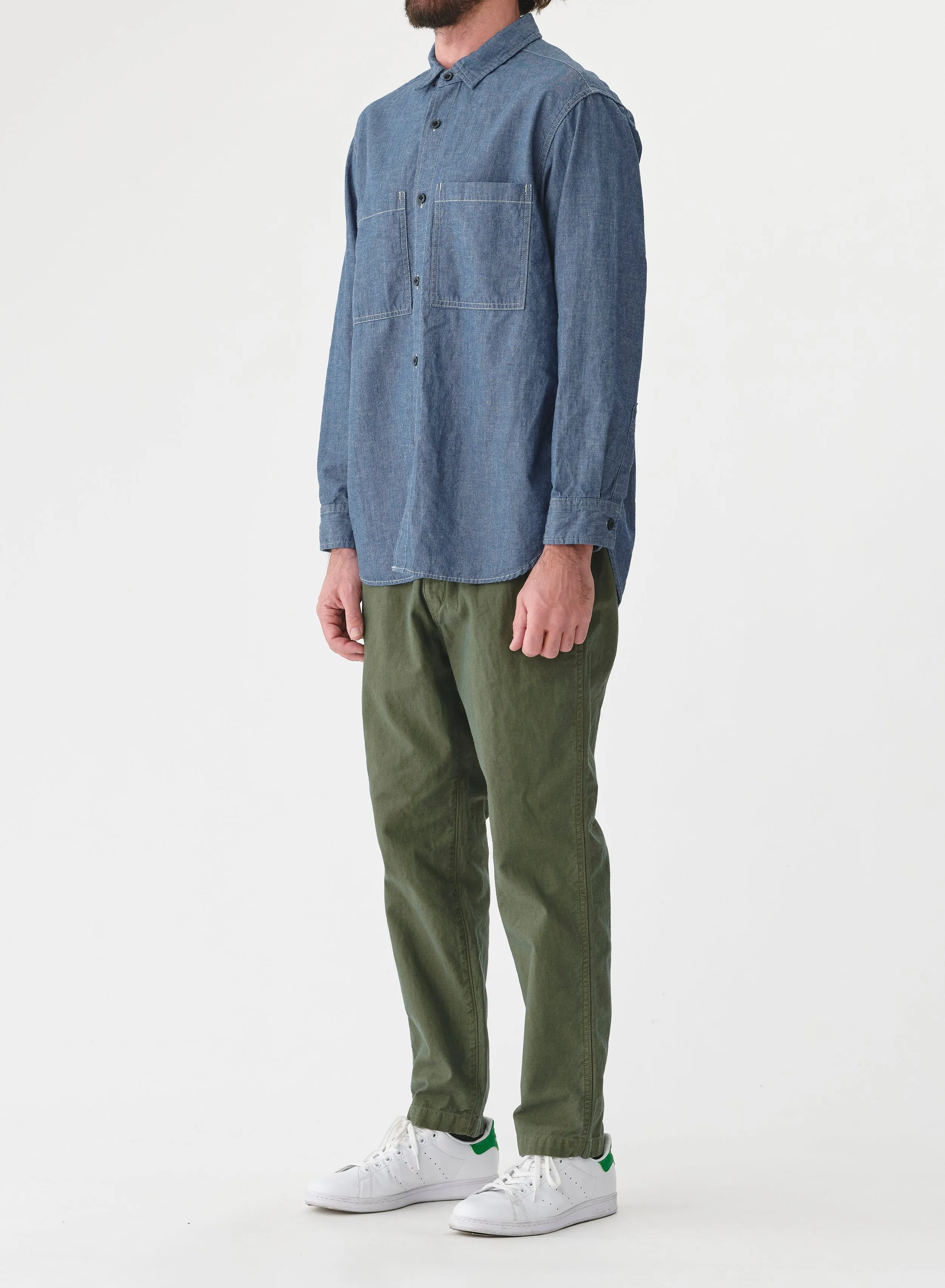 CO/LI Dungaree Work Shirt | Indigo