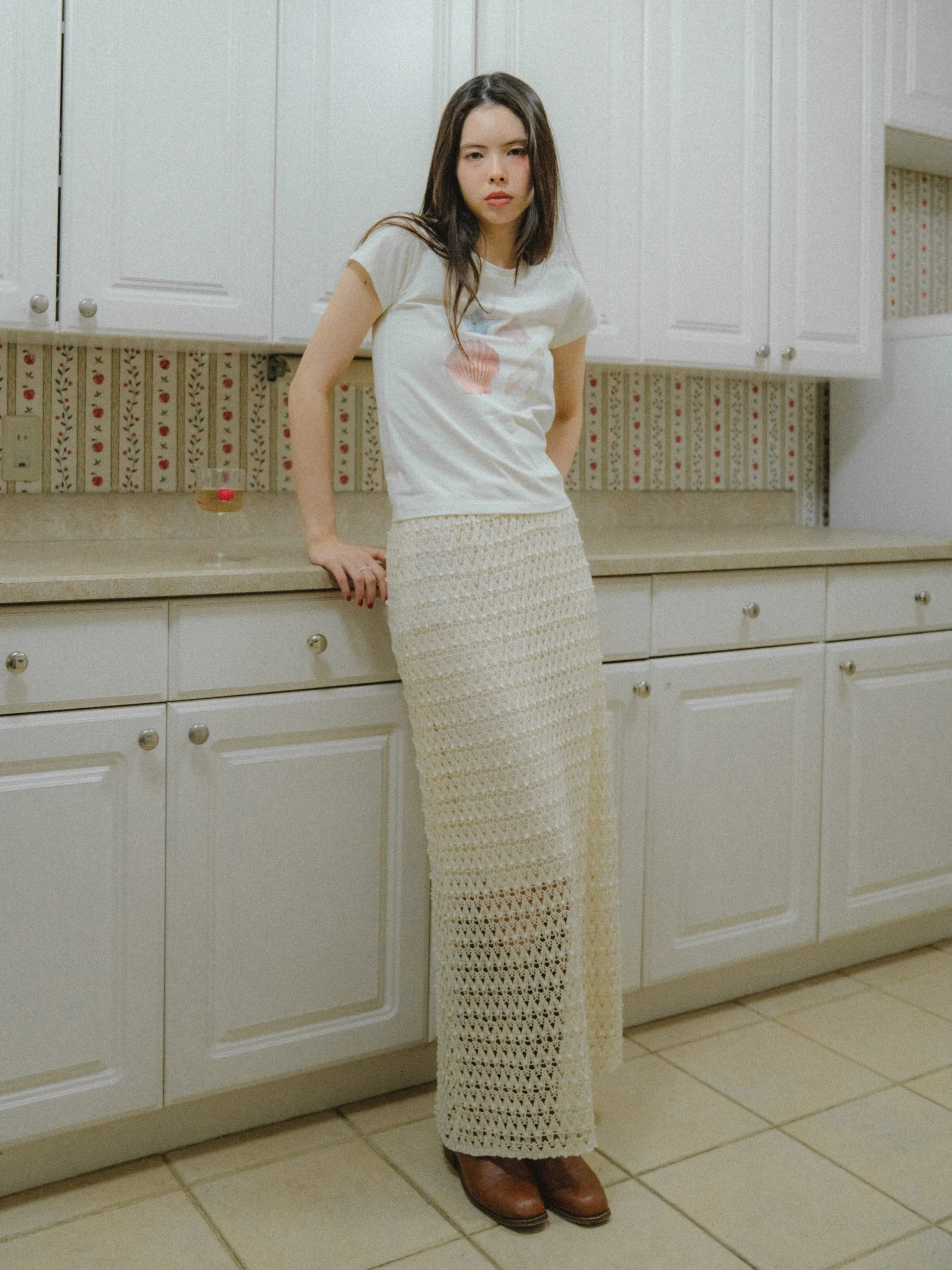 Crochet Long Skirt