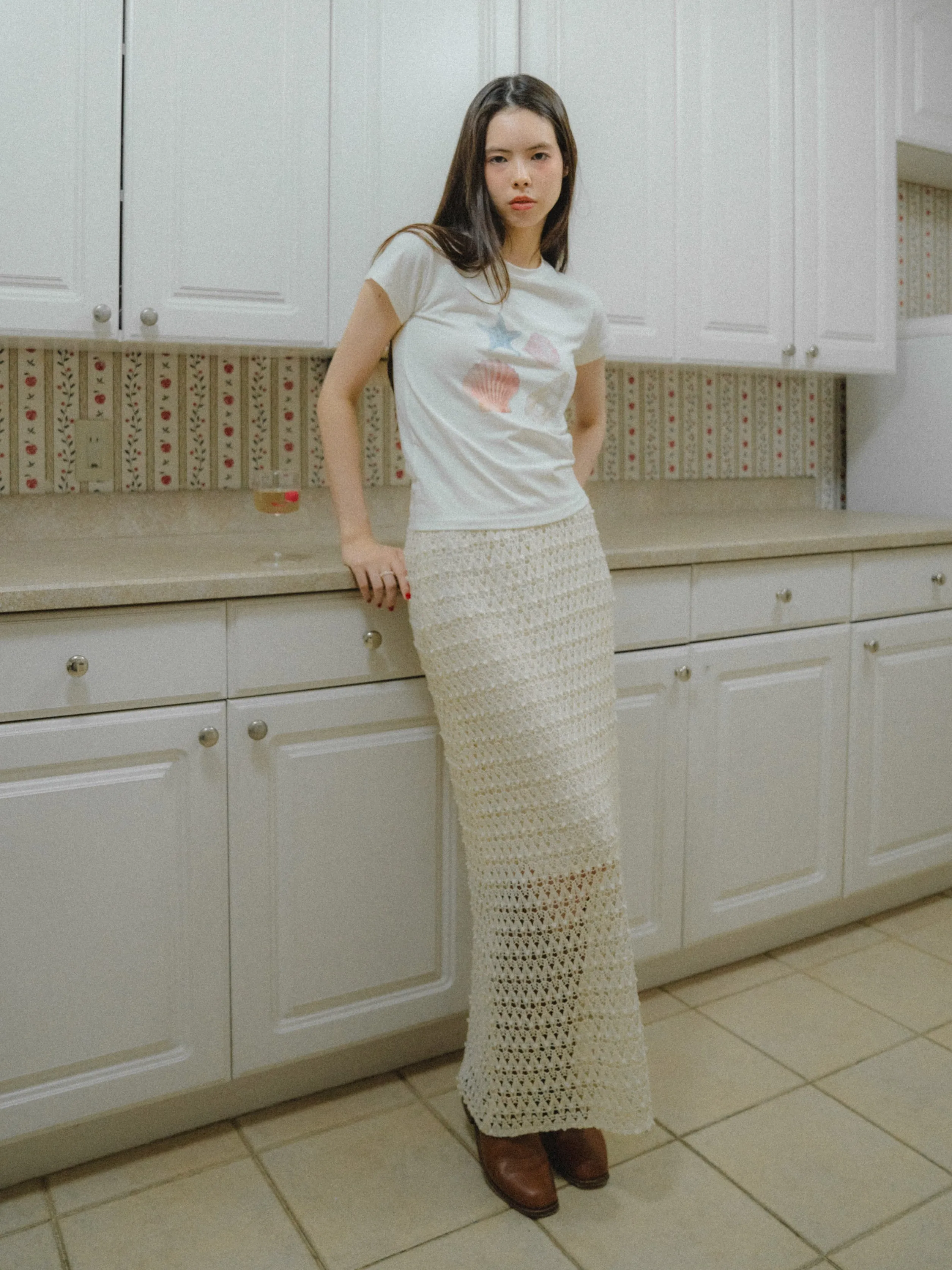 Crochet Long Skirt