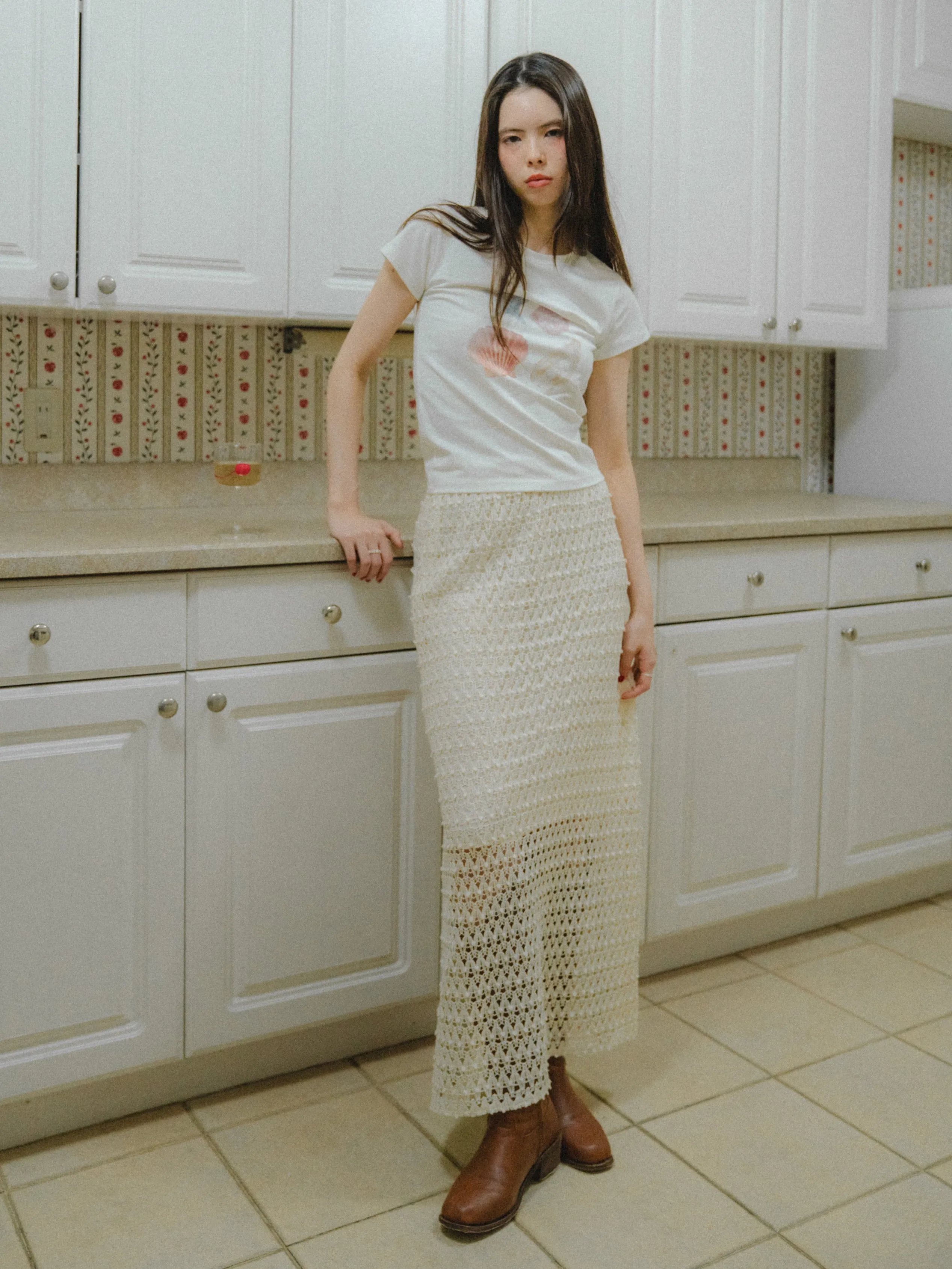 Crochet Long Skirt