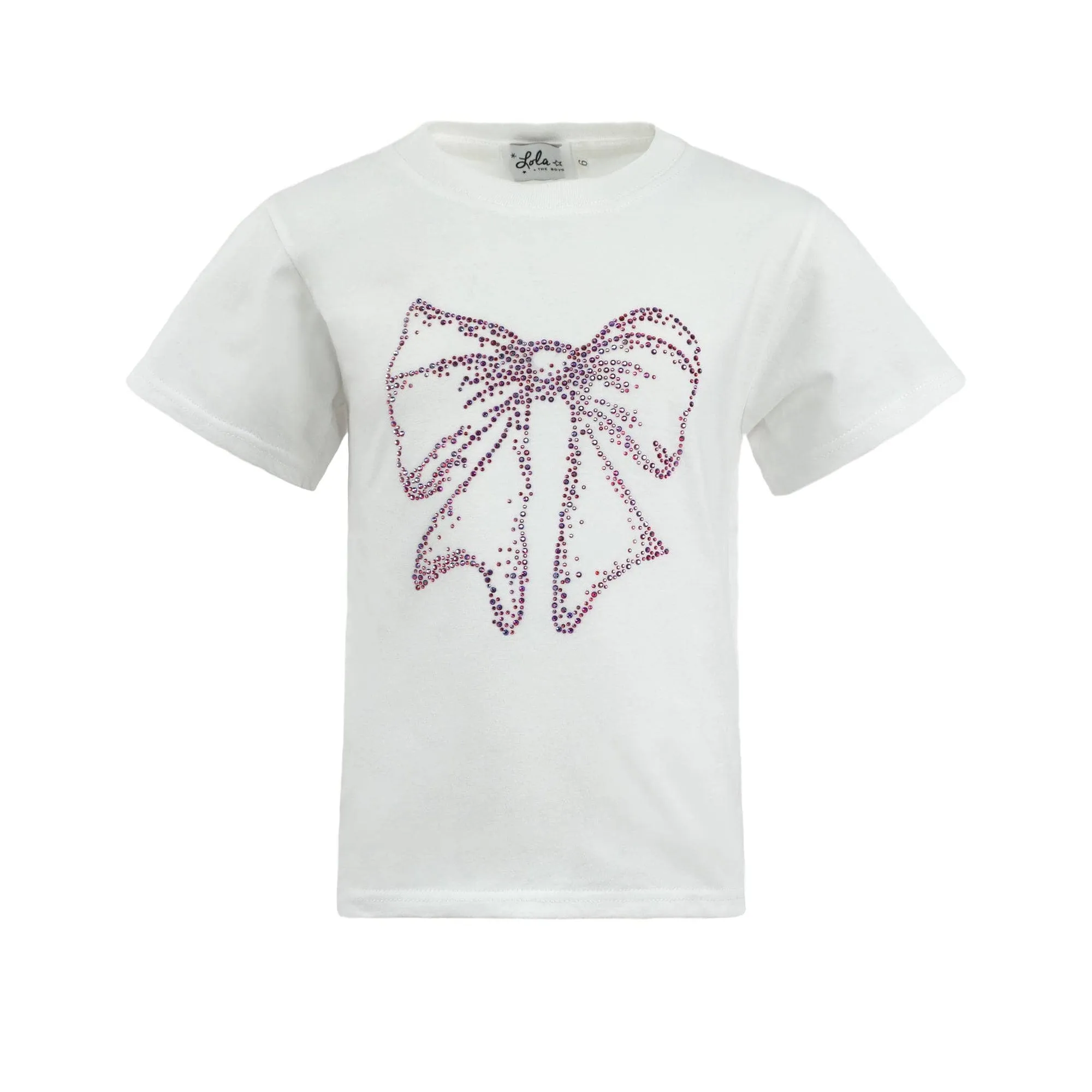 Crystal Bow T-Shirt/Lola & the Boys