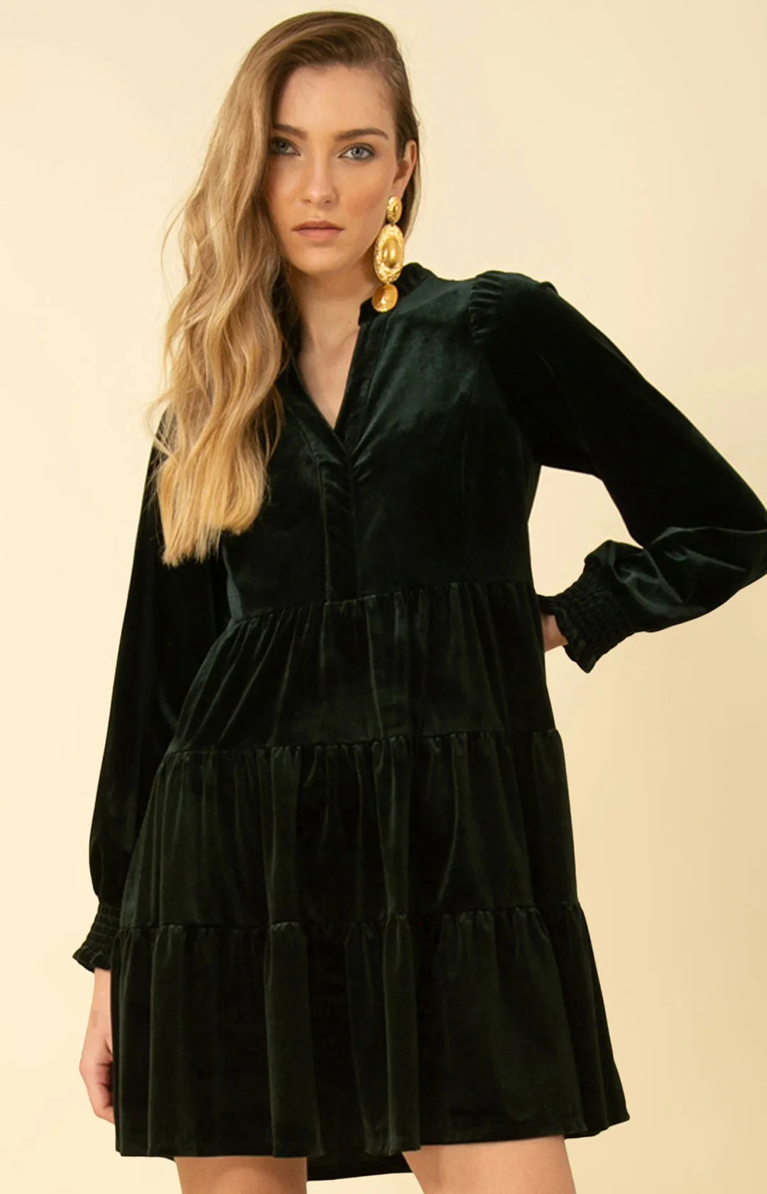 Elizabeth Velvet Dress