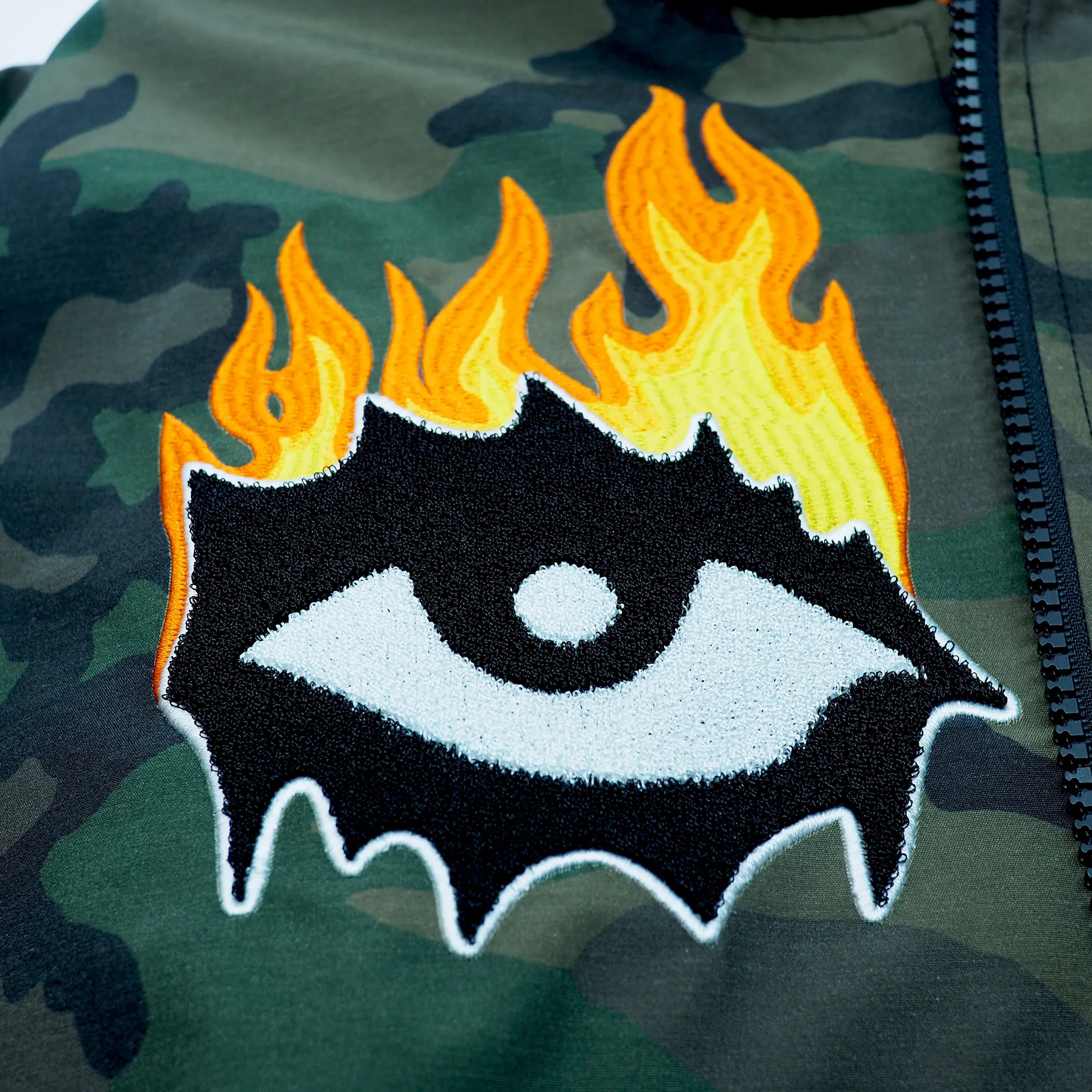 EYES ON FIRE JACKET CAMO