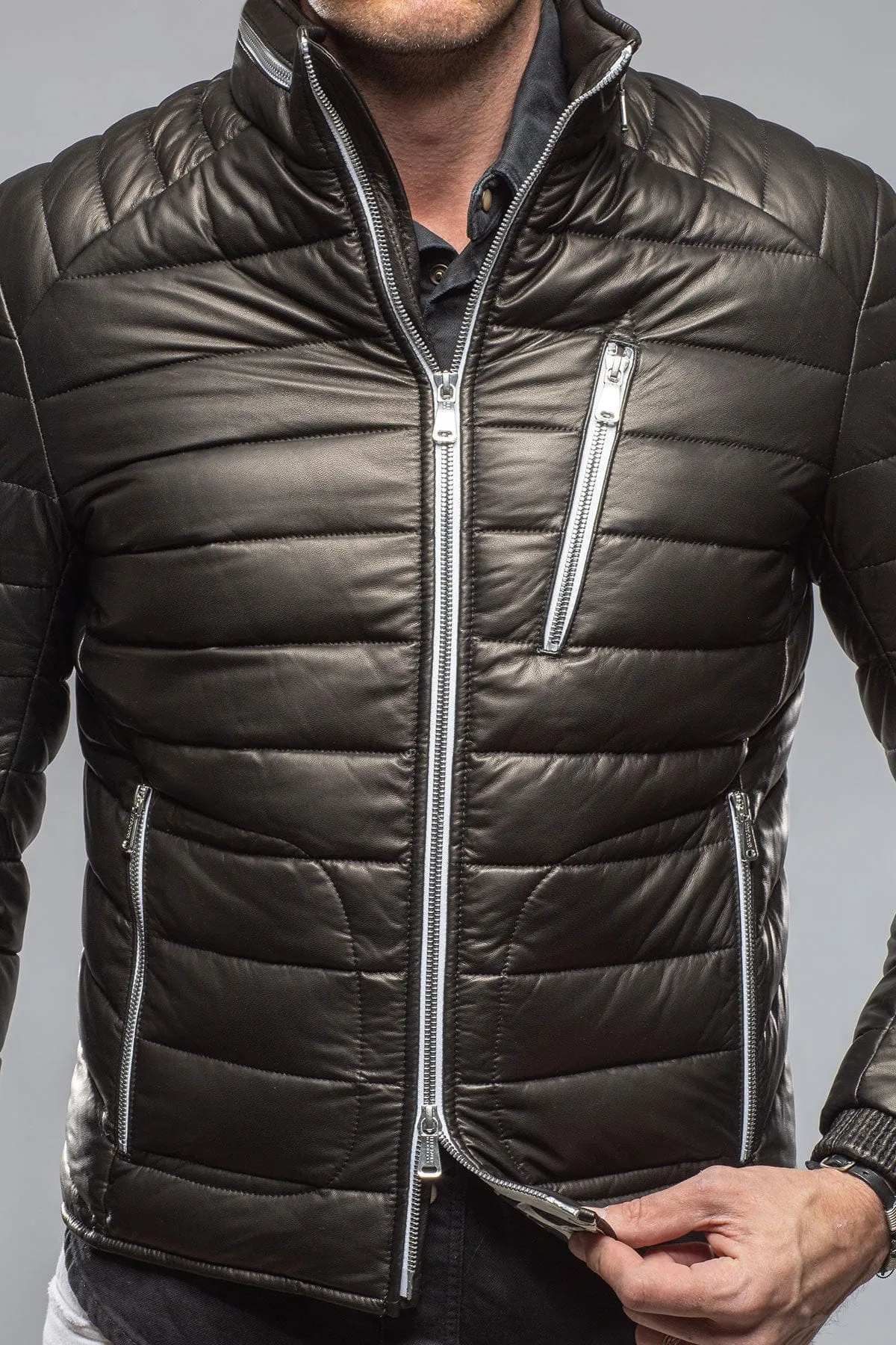 F1 Racer Down Jacket In Black