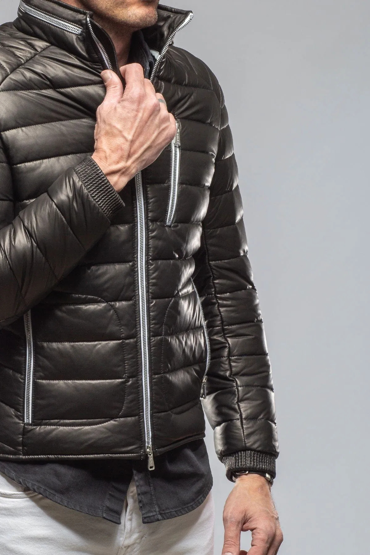 F1 Racer Down Jacket In Black