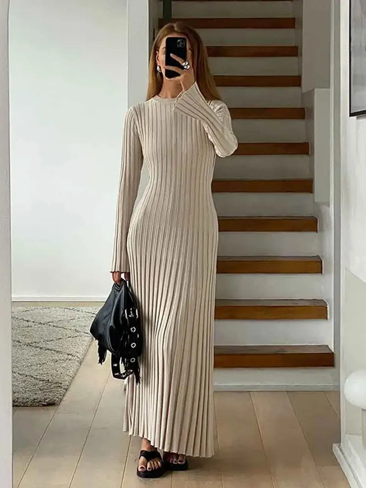 Hannah - Fine knitted dress