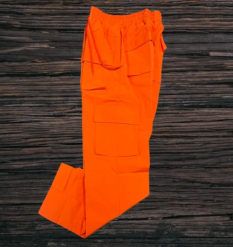 Hudson Bright Orange Windbreaker Pants