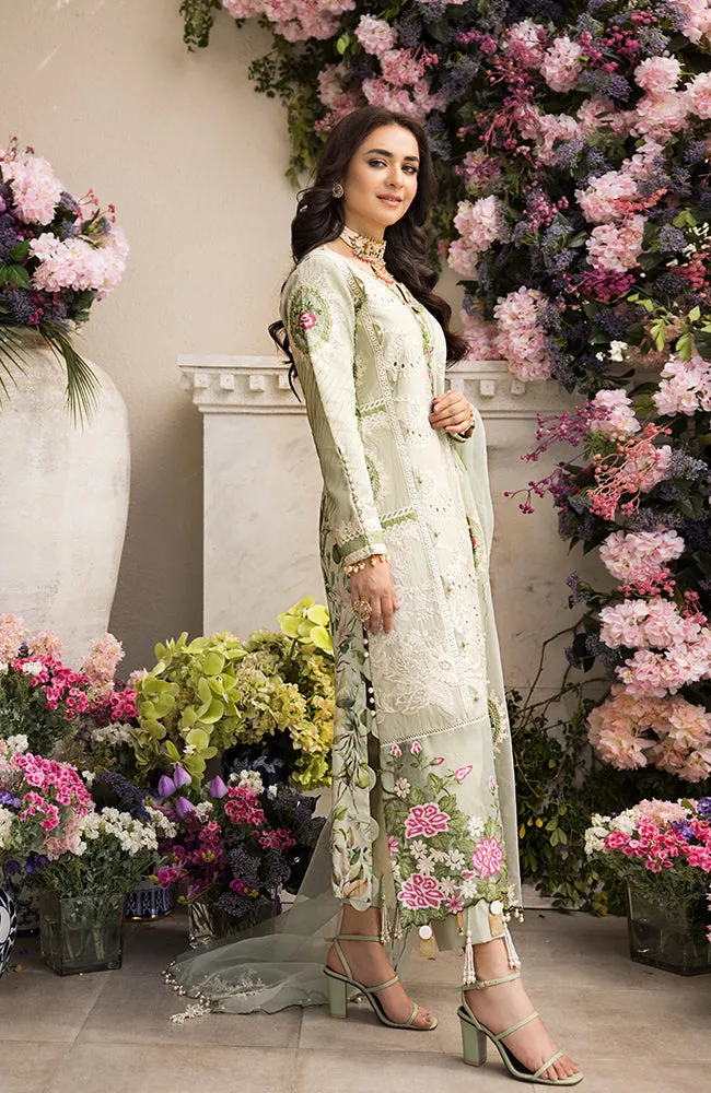 Mahiymaan Luxury Lawn Eid Edition – MLL-23-01