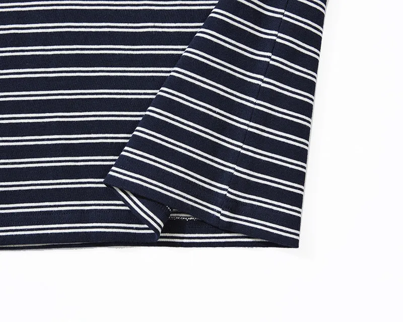 Men's Long Sleeve Striped T-Shirt