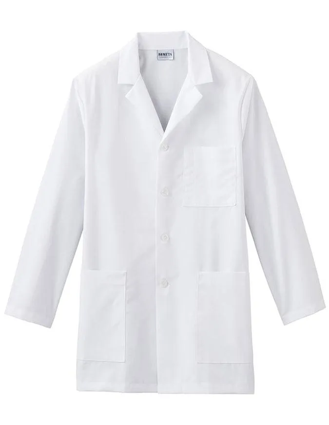 Meta Fundamentals 34 Inch Men's Three Pockets Lab Coats