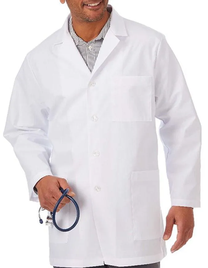 Meta Fundamentals 34 Inch Men's Three Pockets Lab Coats