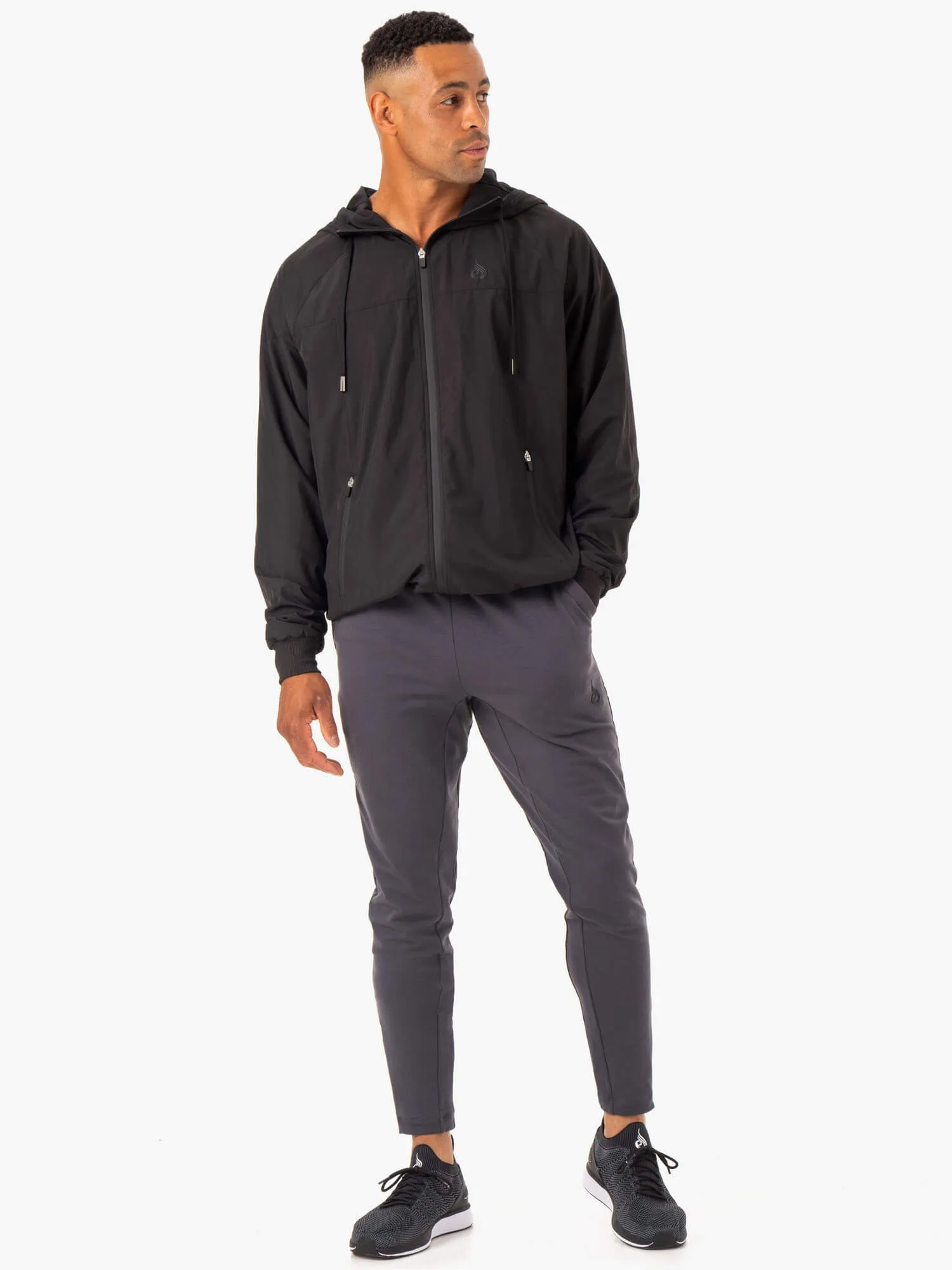 Optimal Windbreaker Jacket - Black