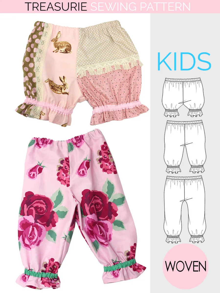 PANTS Pattern - PATCHWORK (0-6T)