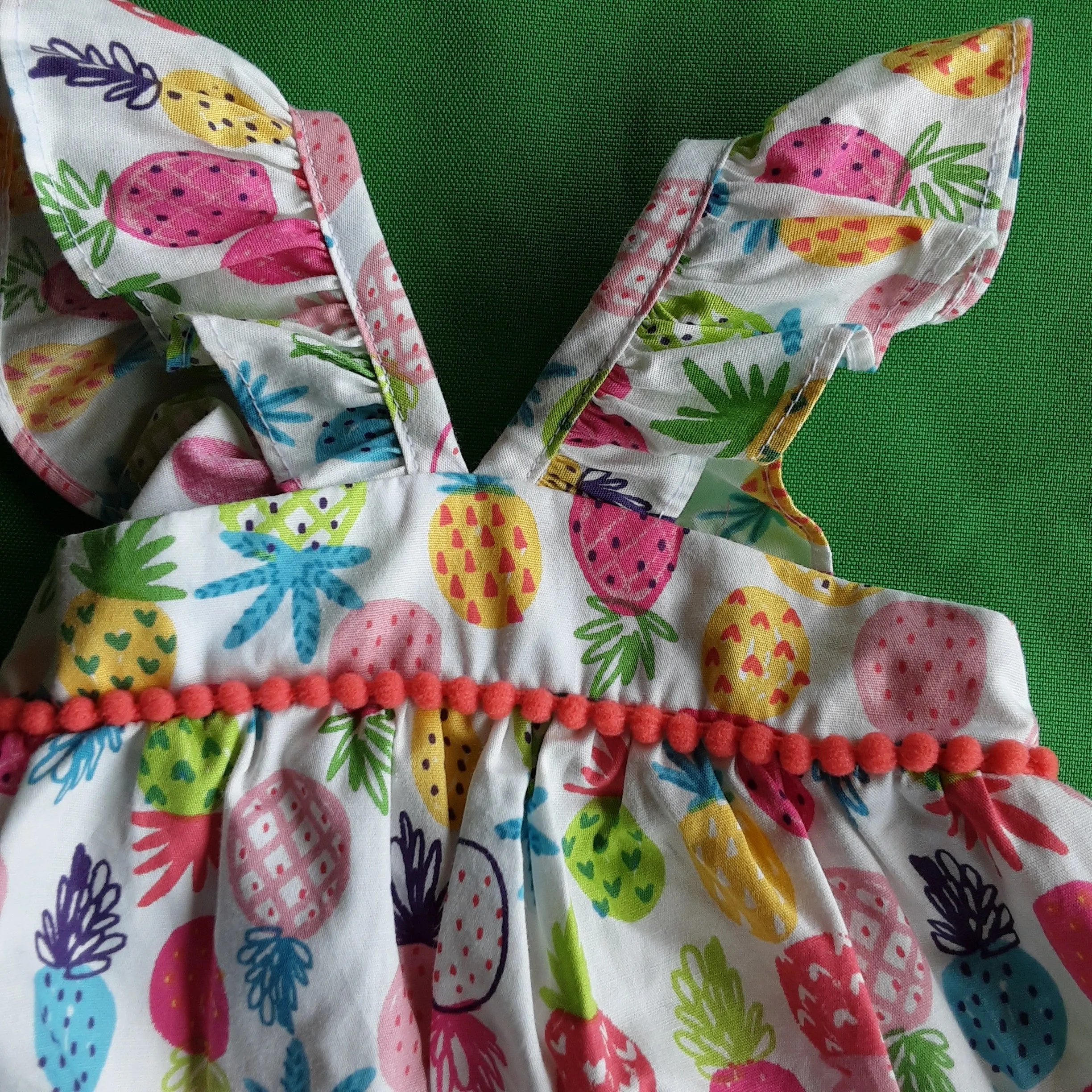 Pineapple Print Sundress and Bloomers | Bonnie Baby