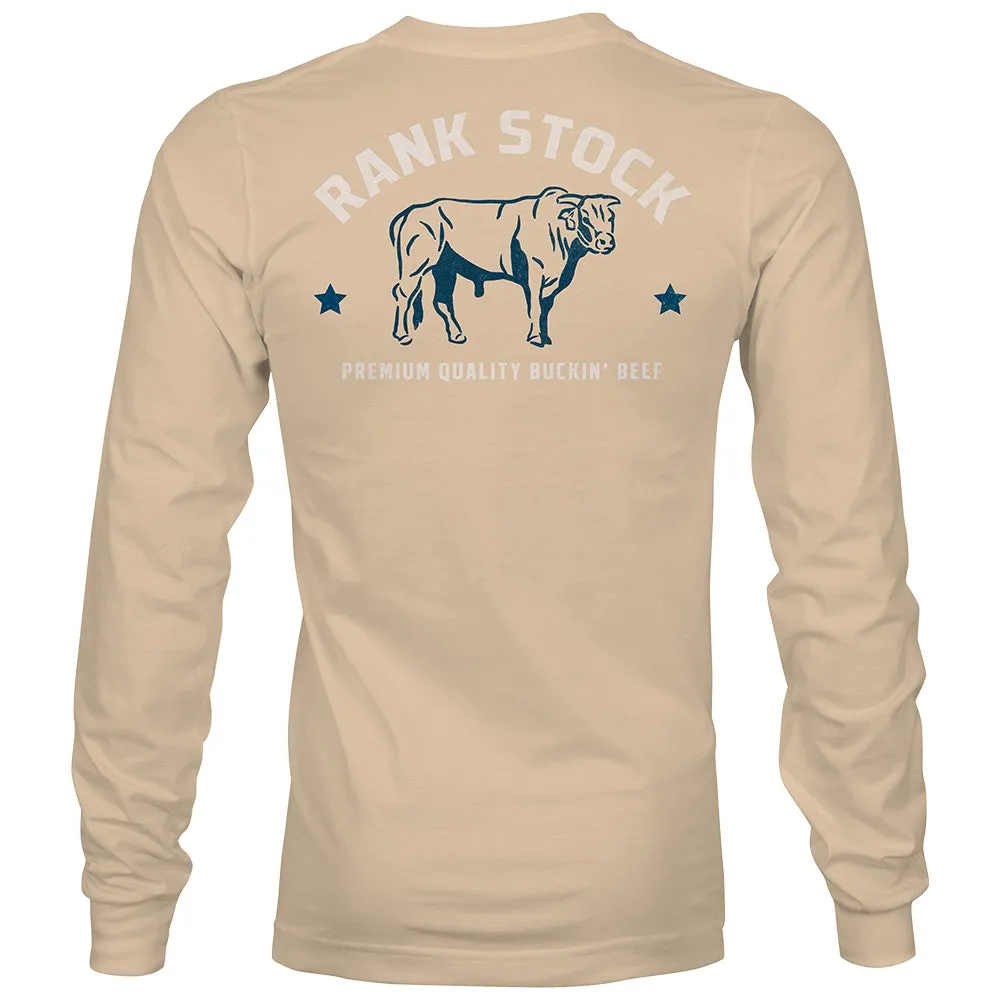 Rank Stock Tan T-Shirt