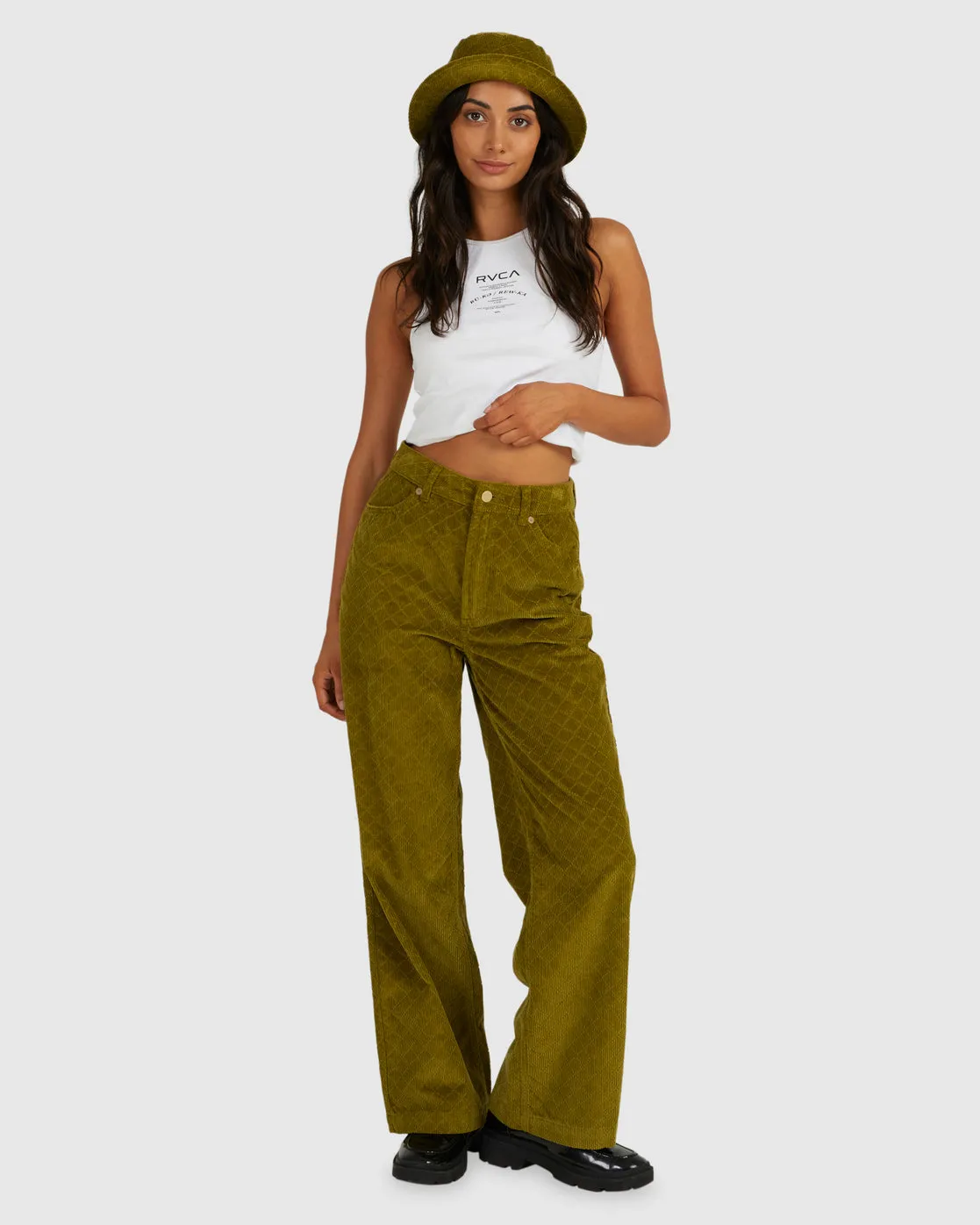 RVCA Womens Elsa Cord Pant