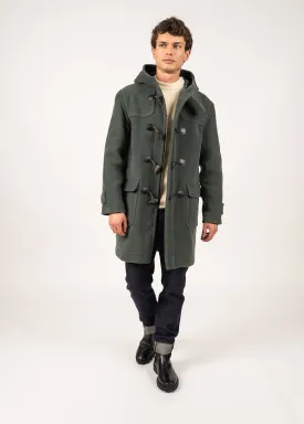 Saturne classic duffle-coat - in wool (VEGETAL)