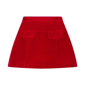 Set Proper Claire Skirt Ruby Red Velvet 5108