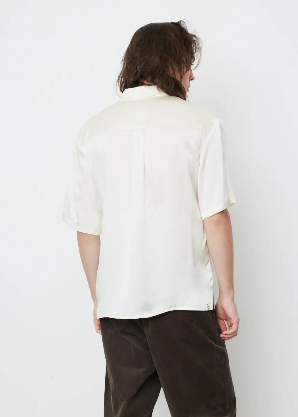 Silk Short Sleeve Shirt