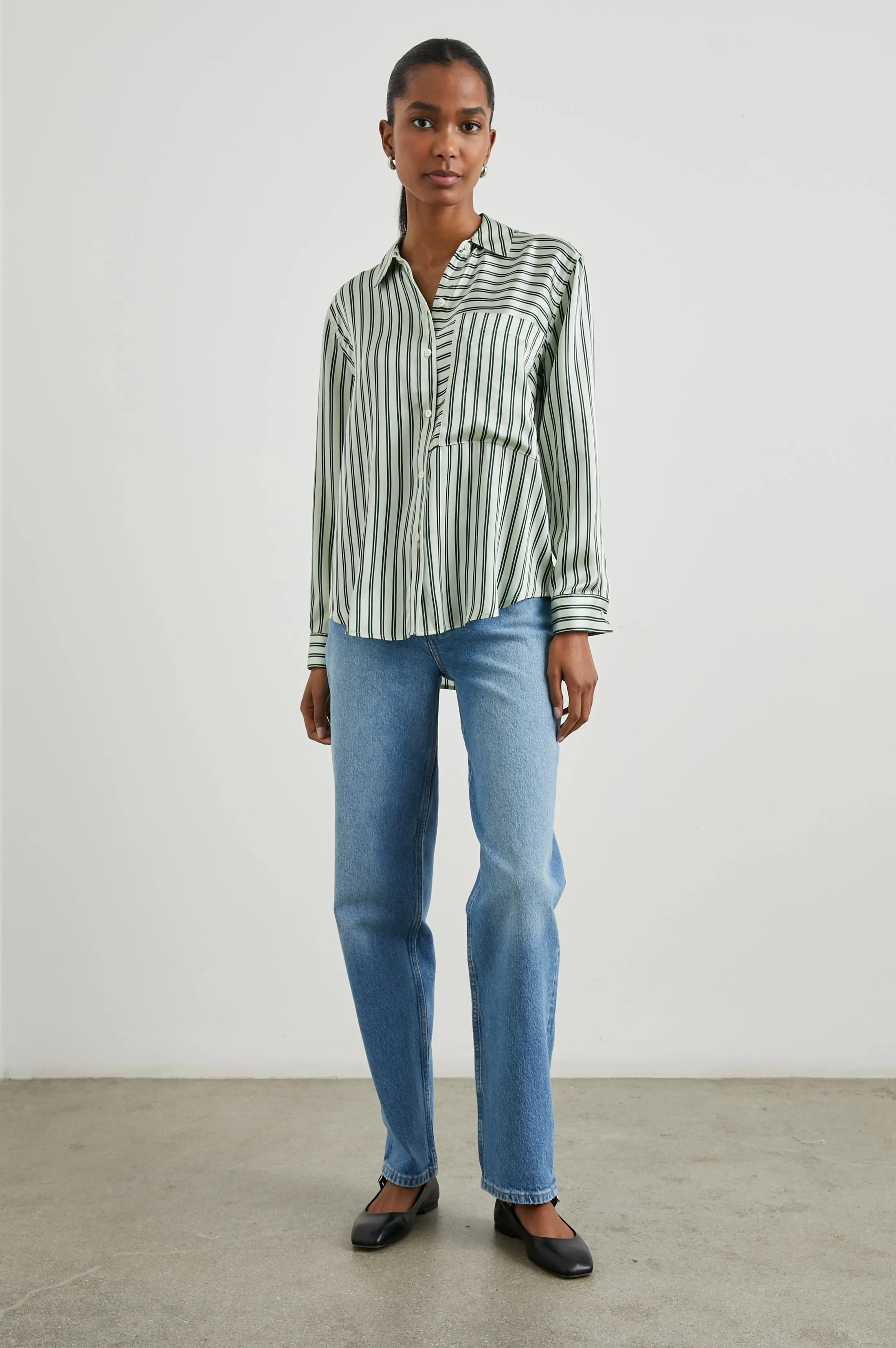 SPENCER SHIRT - EDEN STRIPE