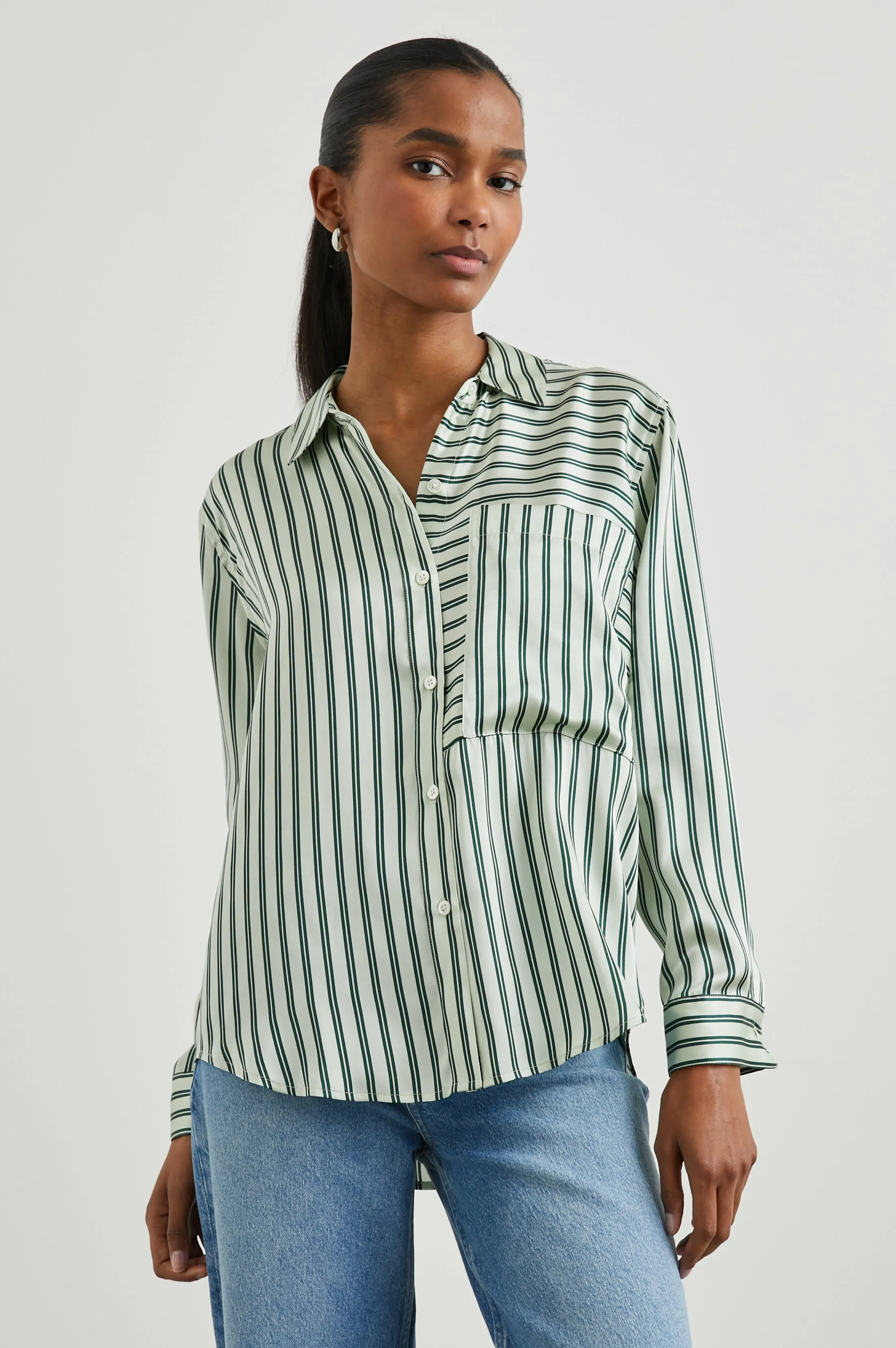 SPENCER SHIRT - EDEN STRIPE