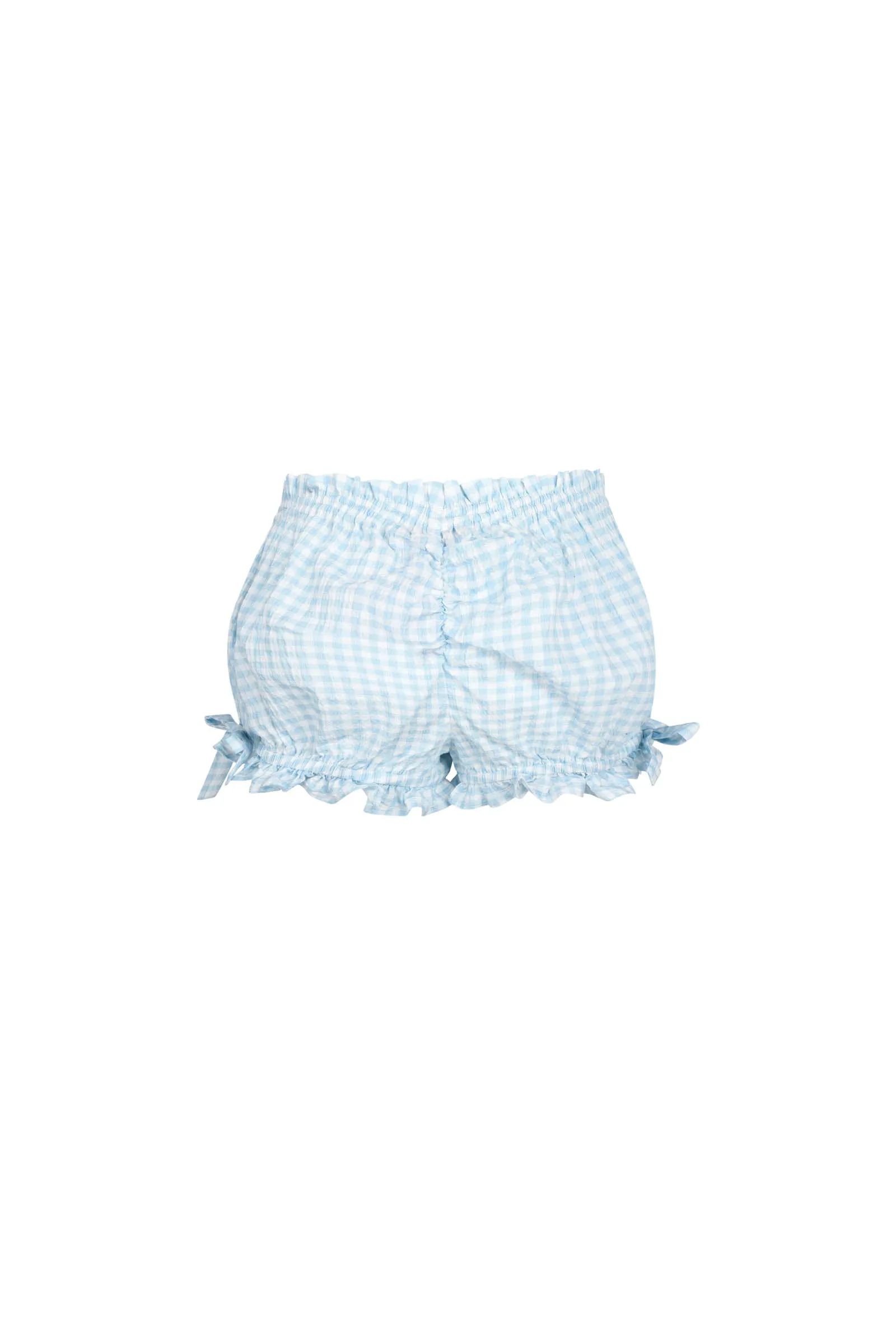 The Blue Gingham Swim Baby Bloomers