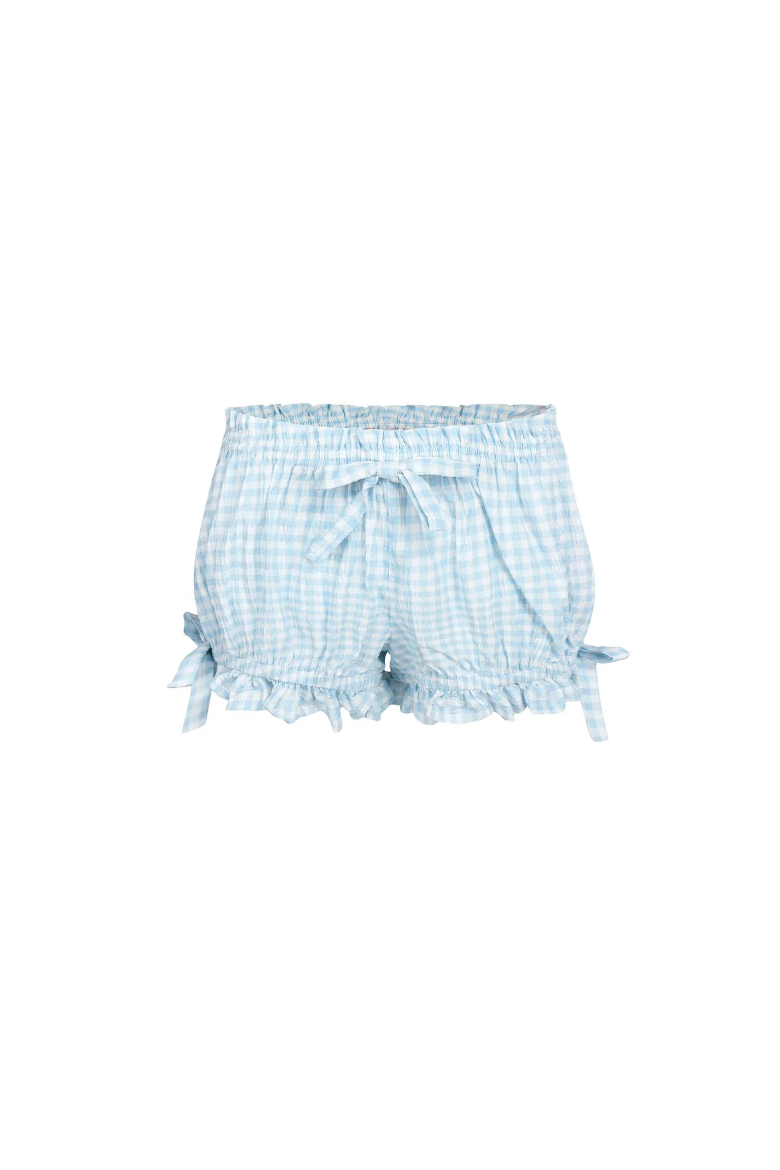 The Blue Gingham Swim Baby Bloomers