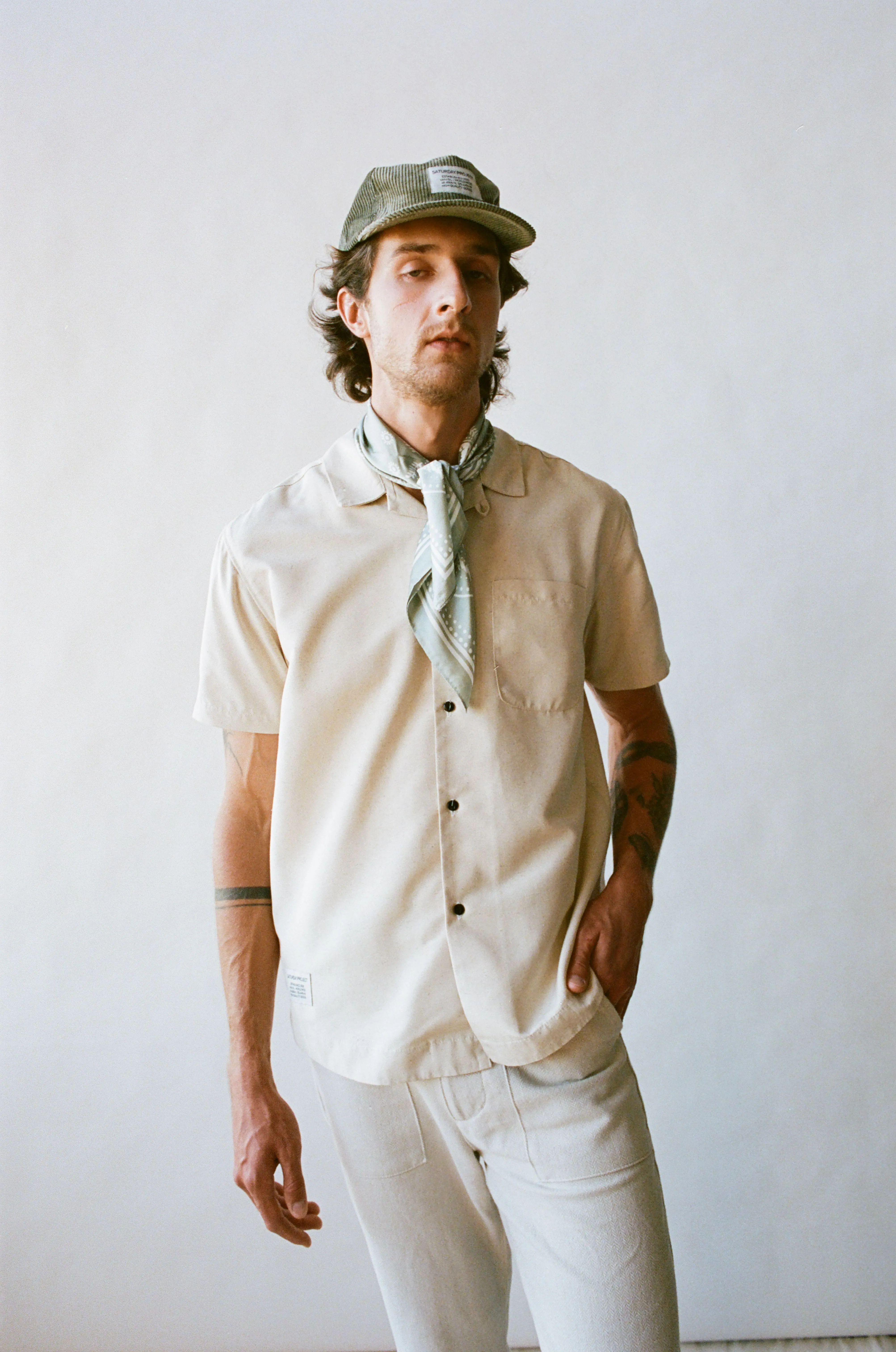 The Saturday Project - Leisure Shirt - Natural Silk