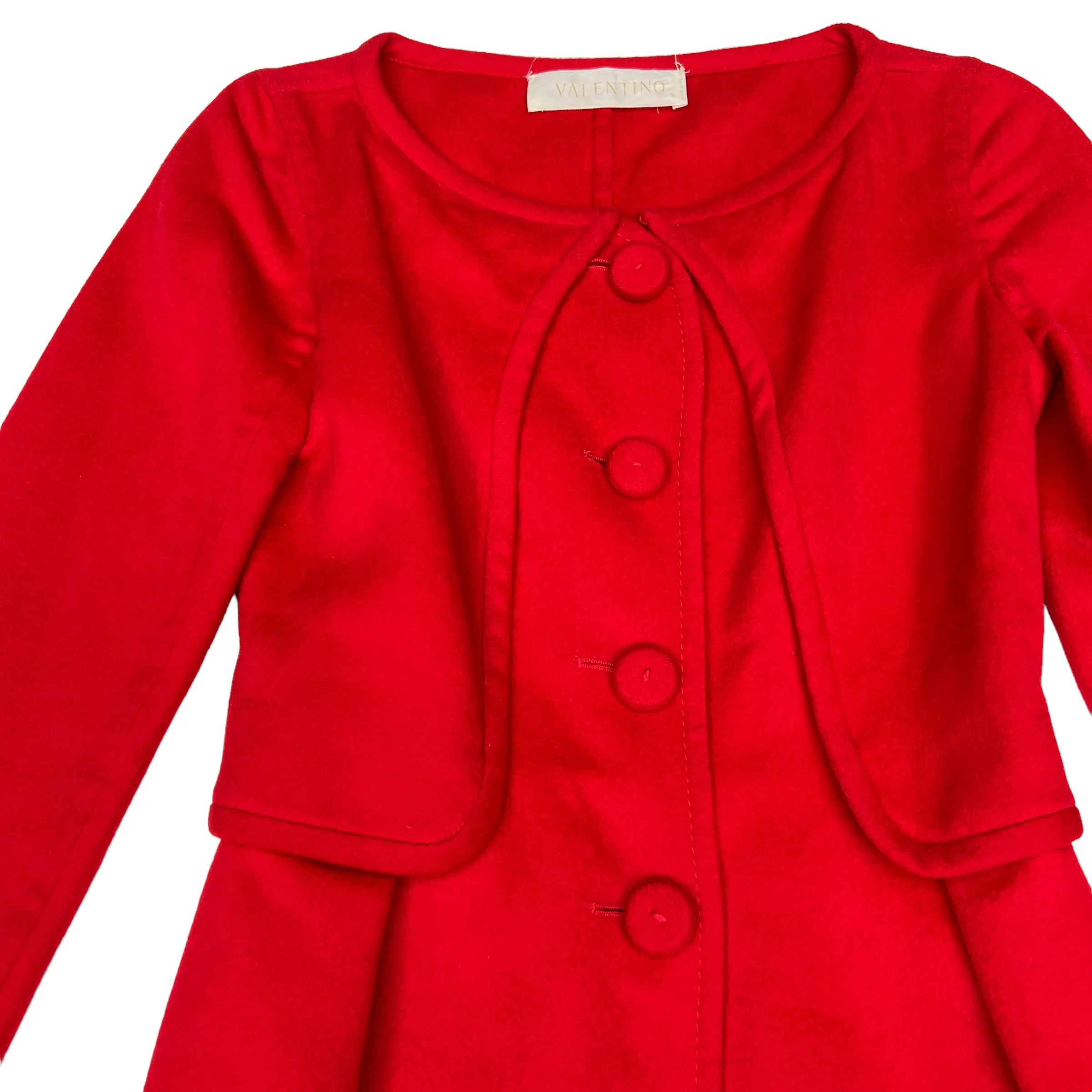 Vintage Red Coat - XS