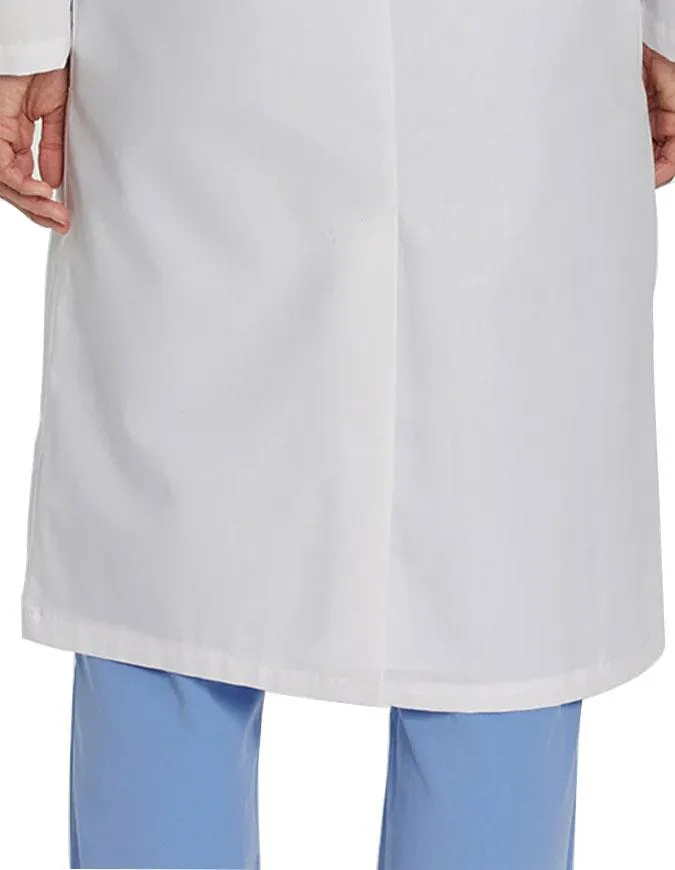 White Cross 42 Inch Women's Snap Button Long Lab Coat