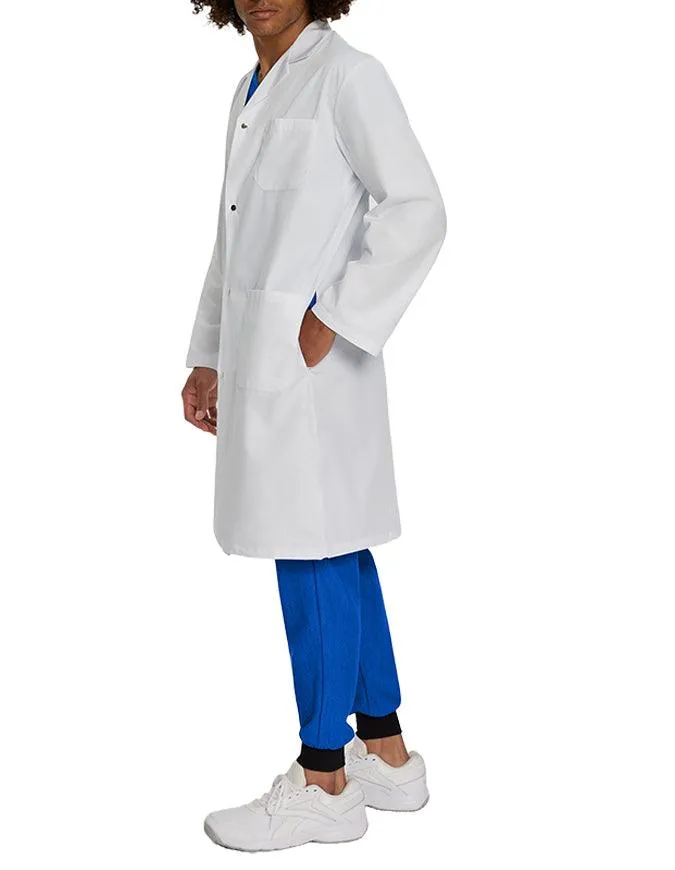 White Cross 42 Inch Women's Snap Button Long Lab Coat