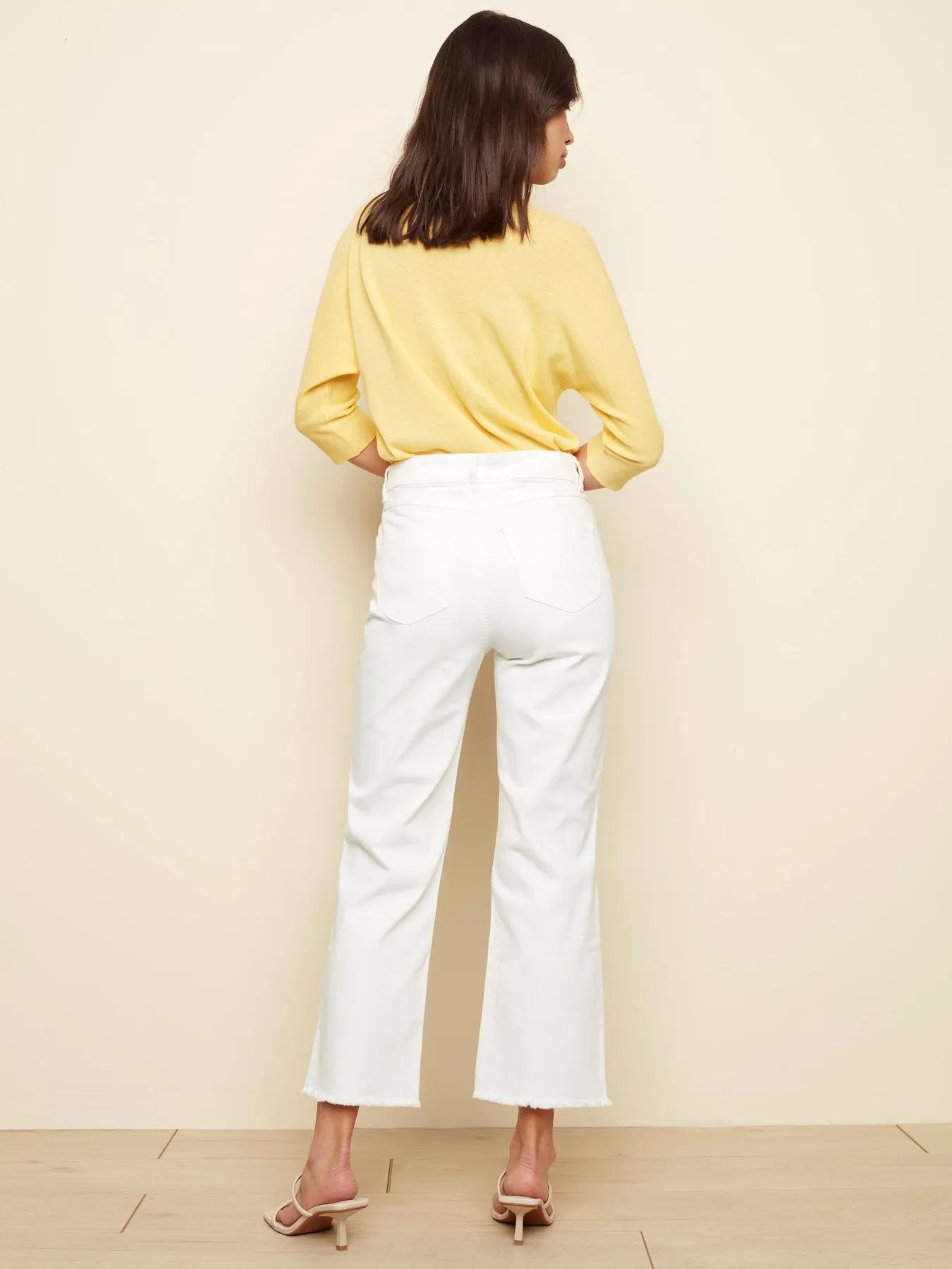 WIDE LEG ANKLE PANT