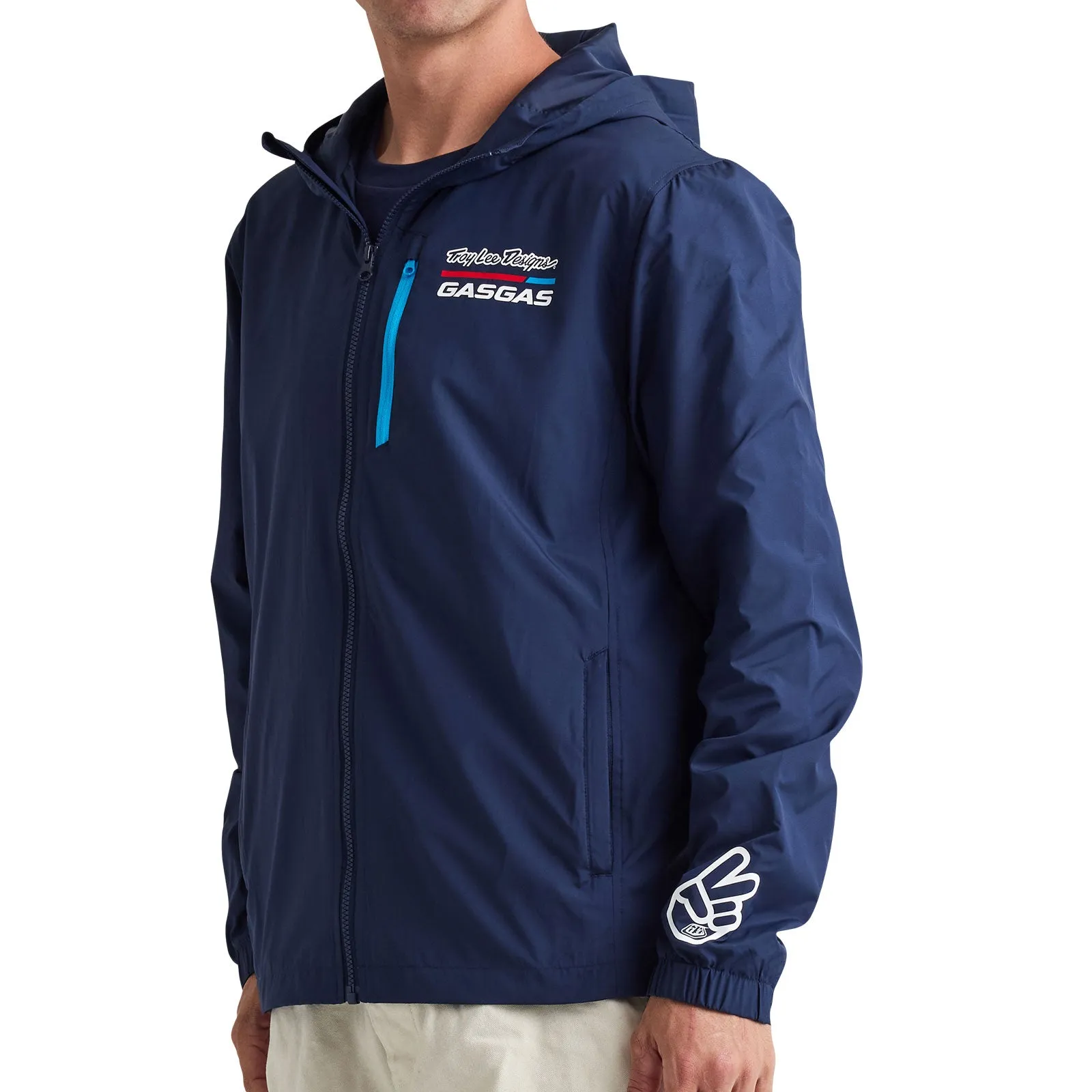 Windbreaker TLD GasGas Team Core Navy