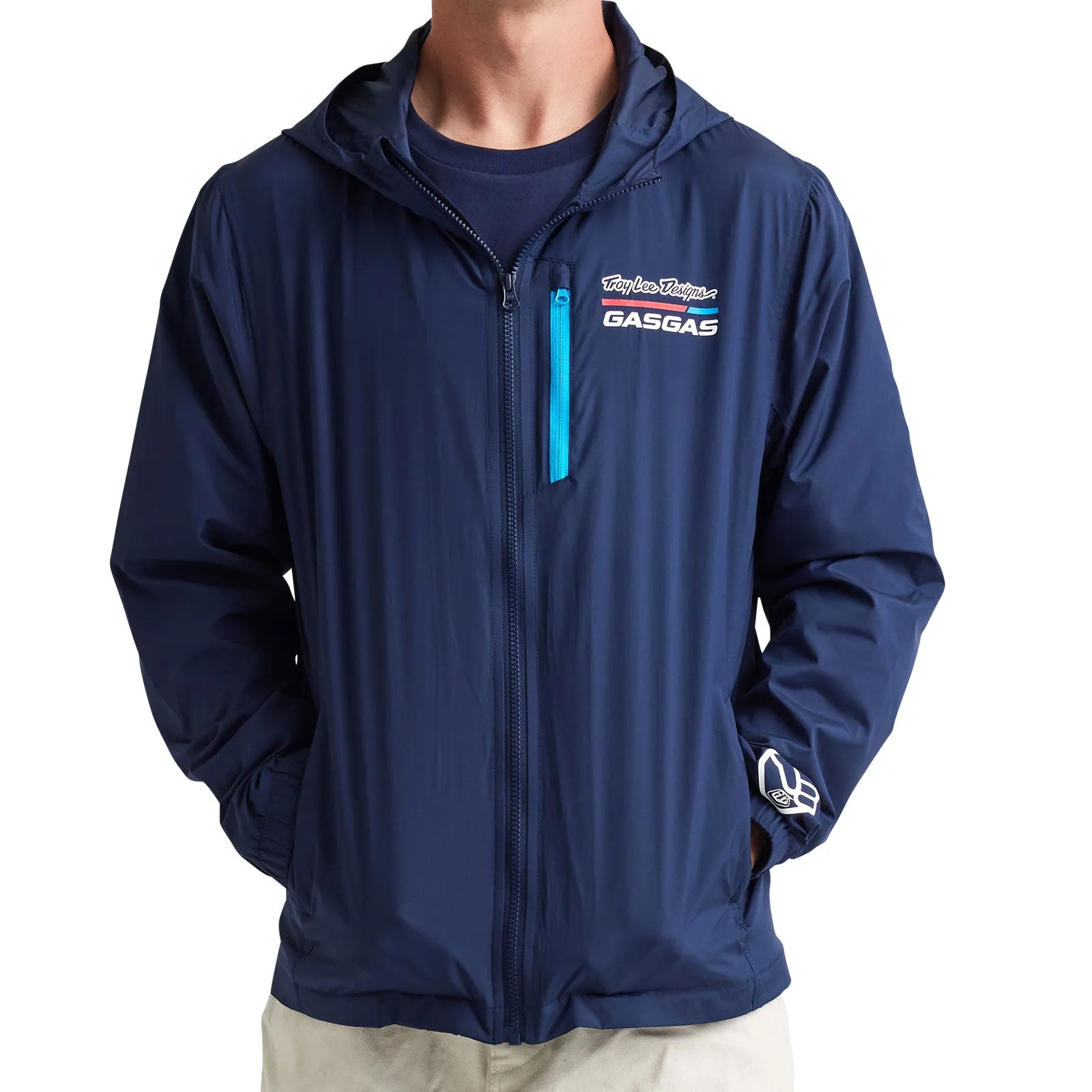 Windbreaker TLD GasGas Team Core Navy